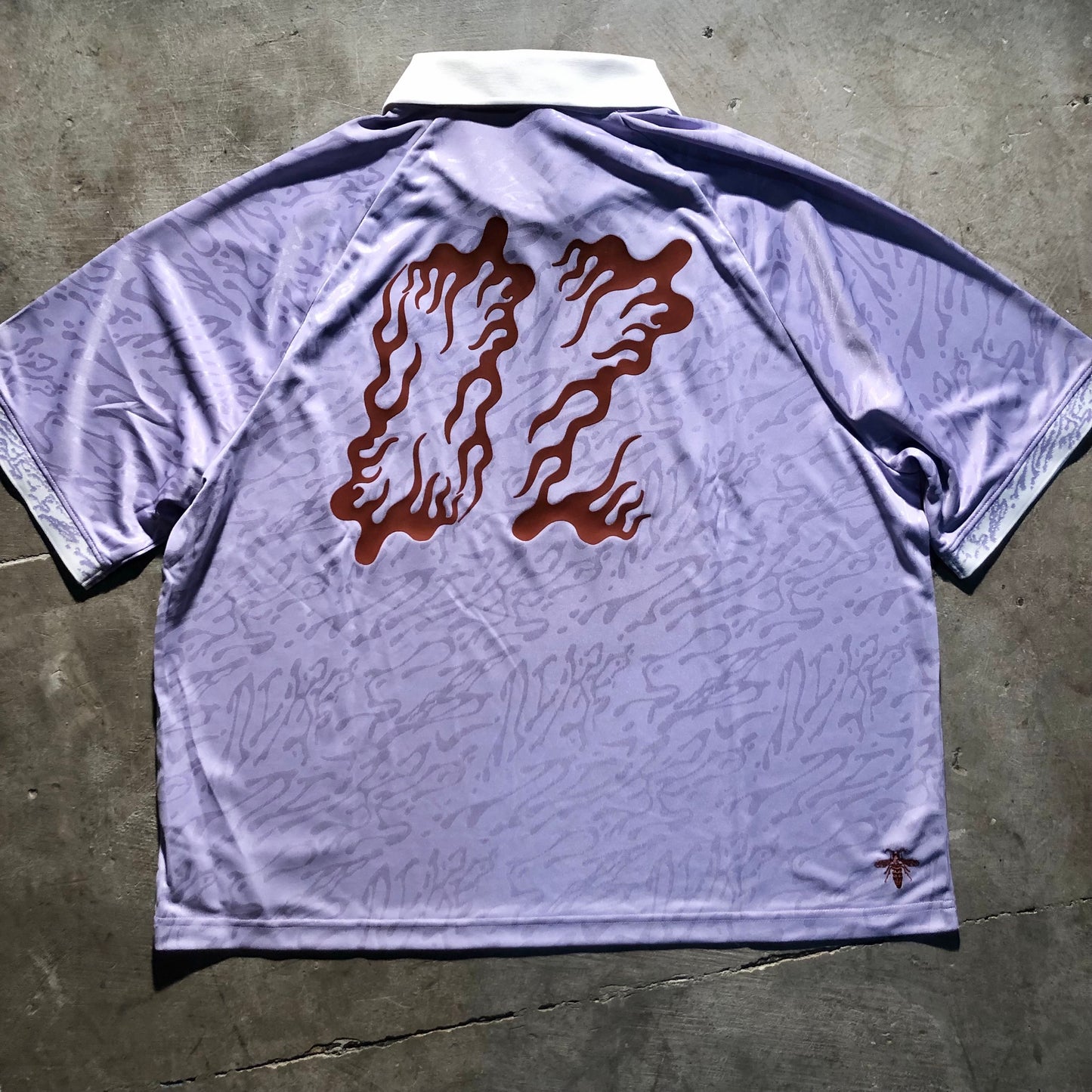 Nike SB - Dri-Fit Jacquard Skate Jersey - Hydrangeas / Sail / White