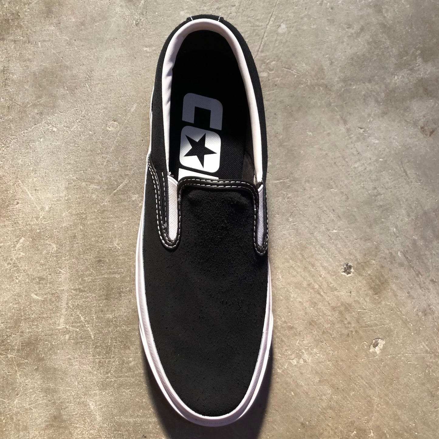 Converse CONS - One Star CC Slip Pro - Black / White / White