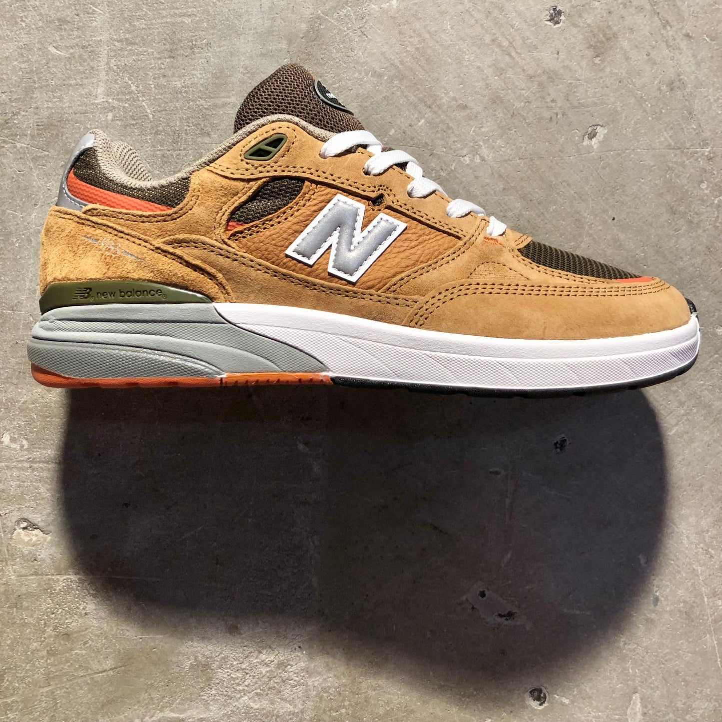 New Balance Numeric - Andrew Reynolds NM933 Shoe - Camel / Dark Brown