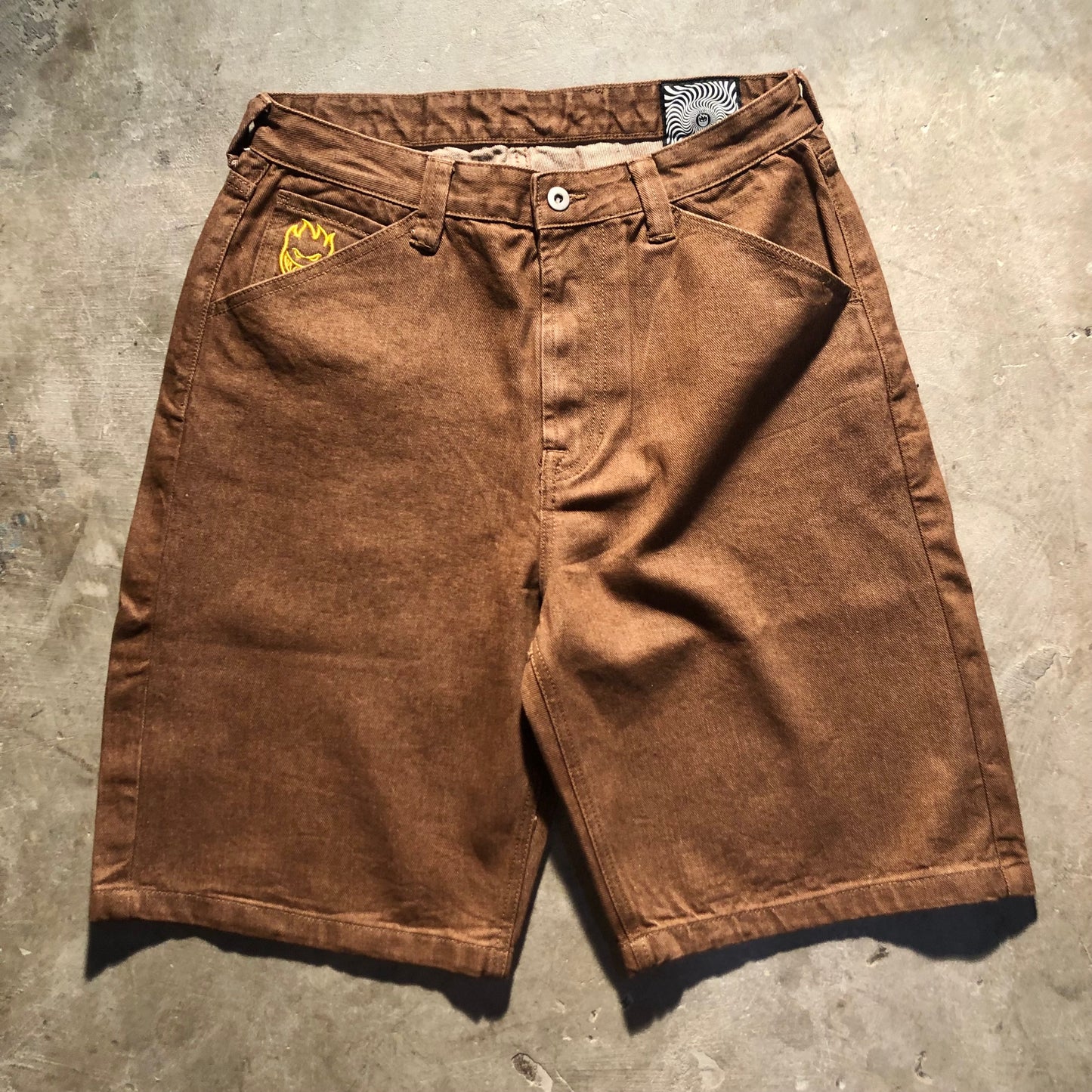 Spitfire - Bighead Denim Short - Brown