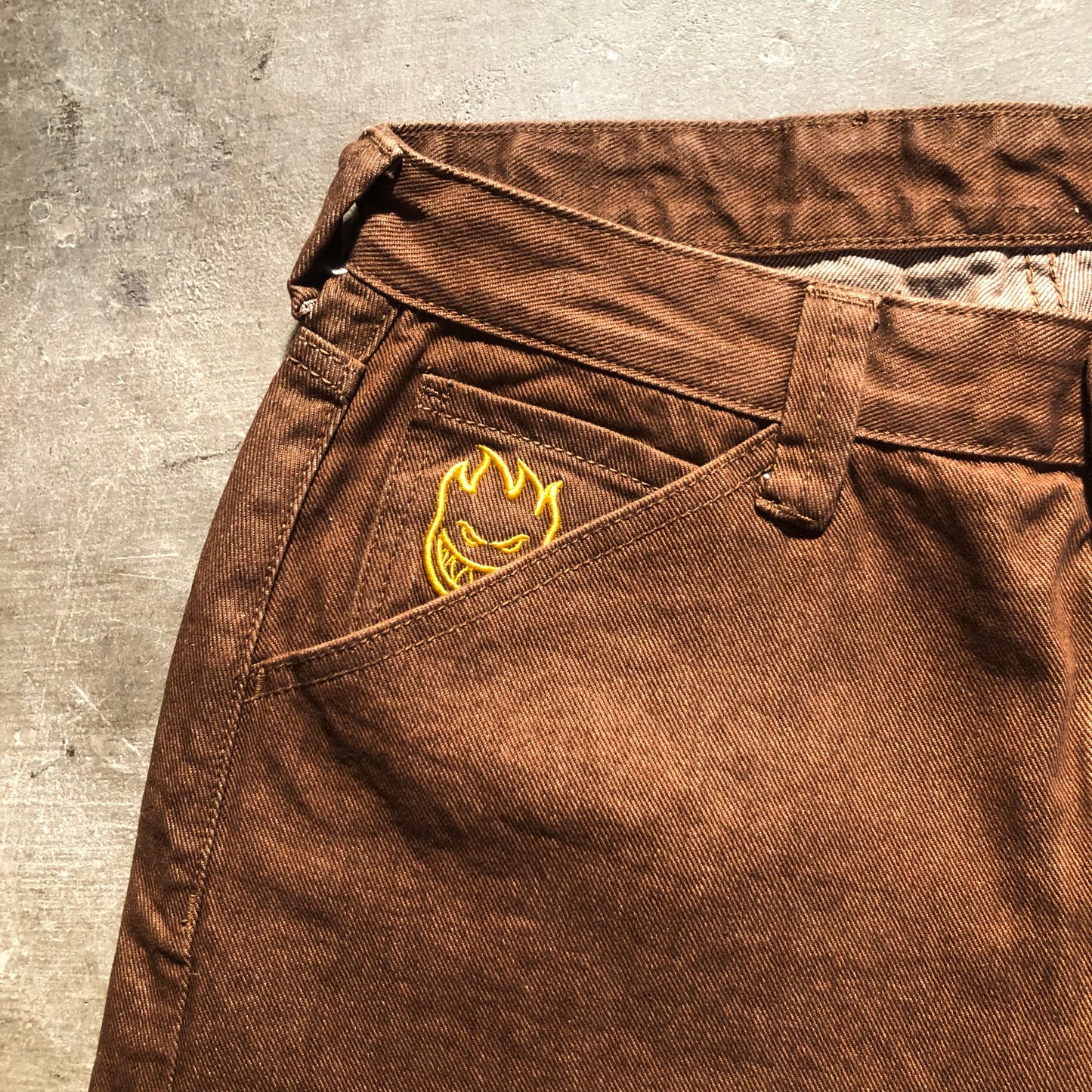Spitfire - Bighead Denim Short - Brown