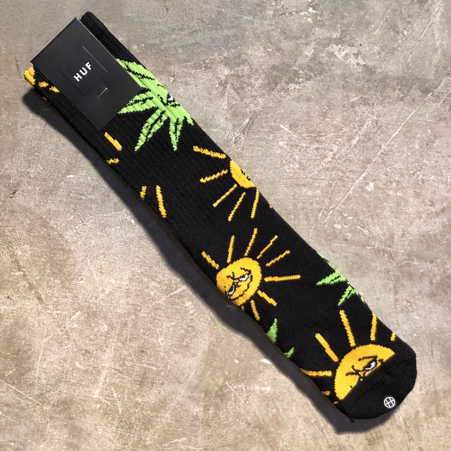 HUF - Sun Buddy Sock - Black