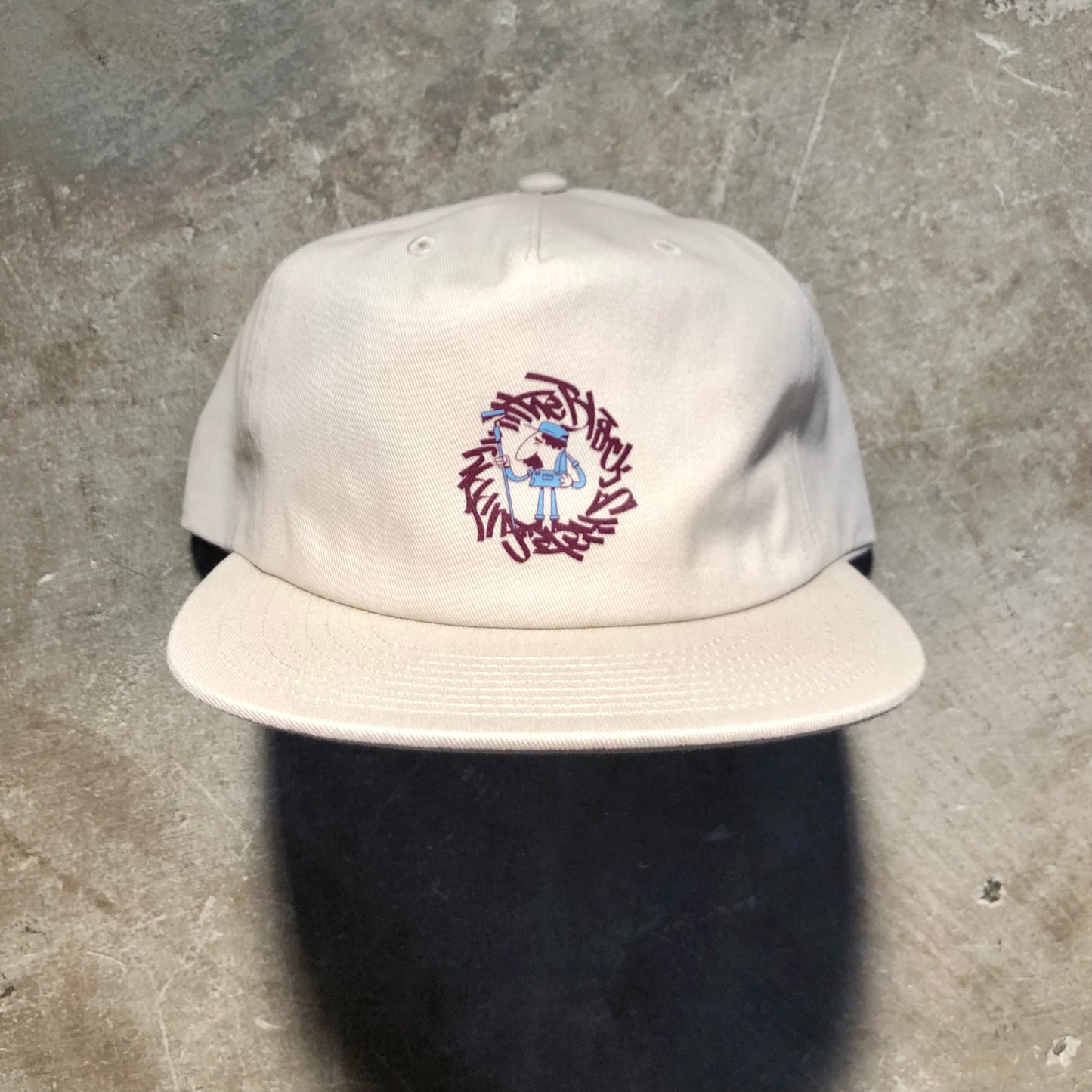 Block - Painter's Unstructured Snapback Hat - Cement