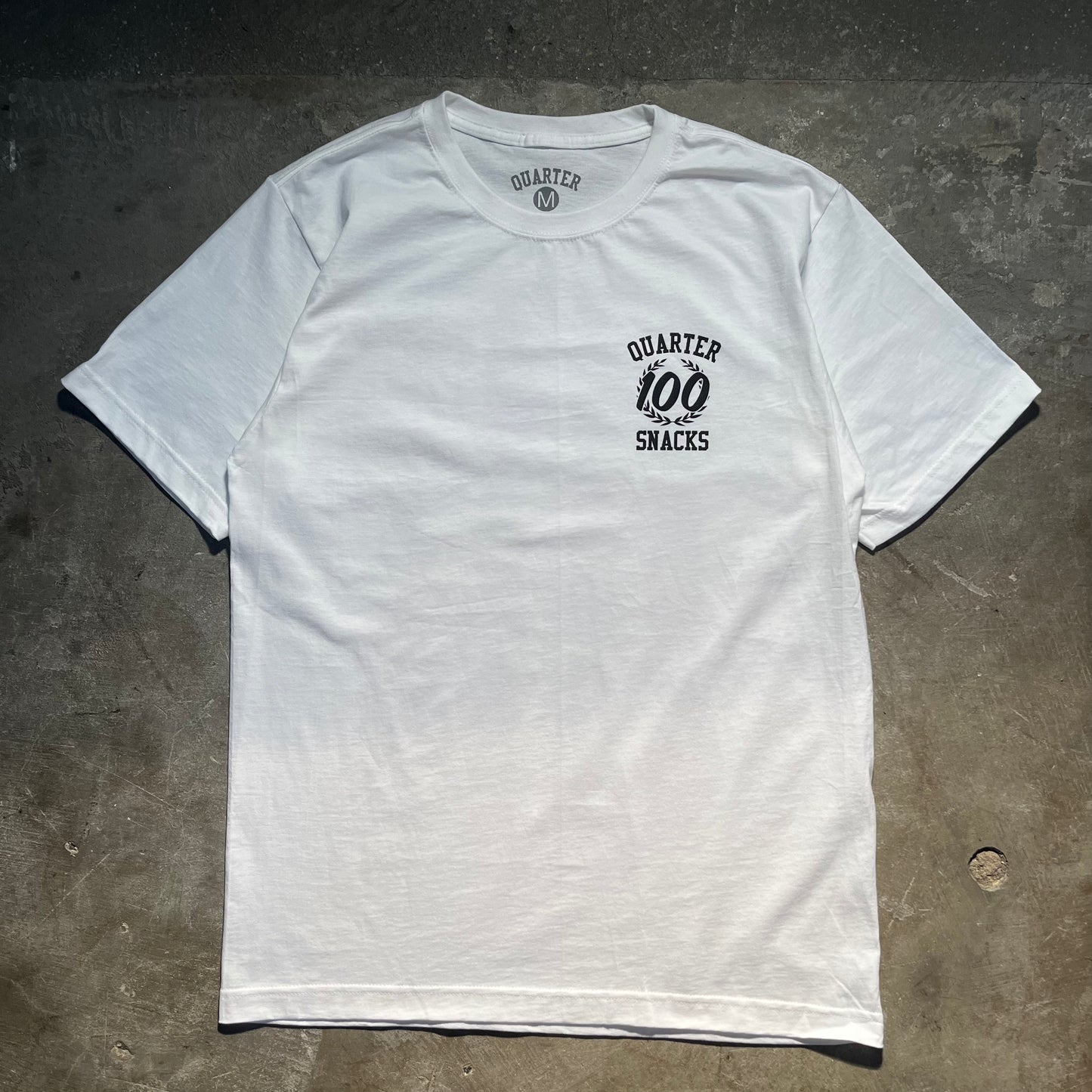 Quartersnacks - Anniversary Tee - White