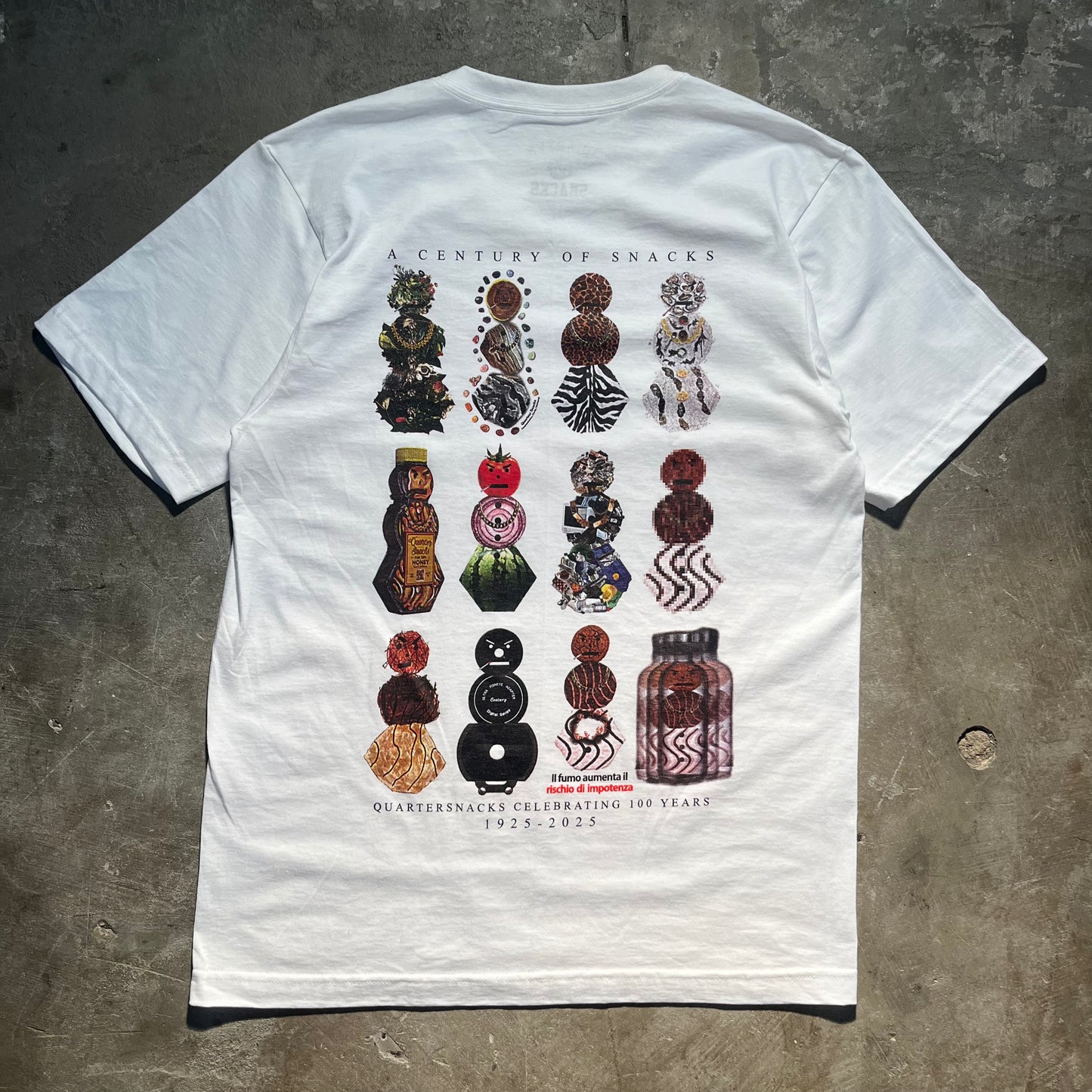 Quartersnacks - Anniversary Tee - White