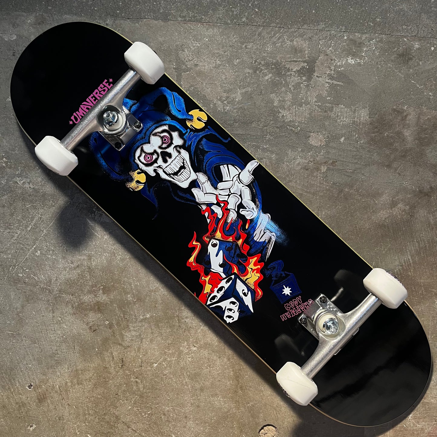 Umaverse - Cody Chapman Jester Complete Skateboard - 8.38"