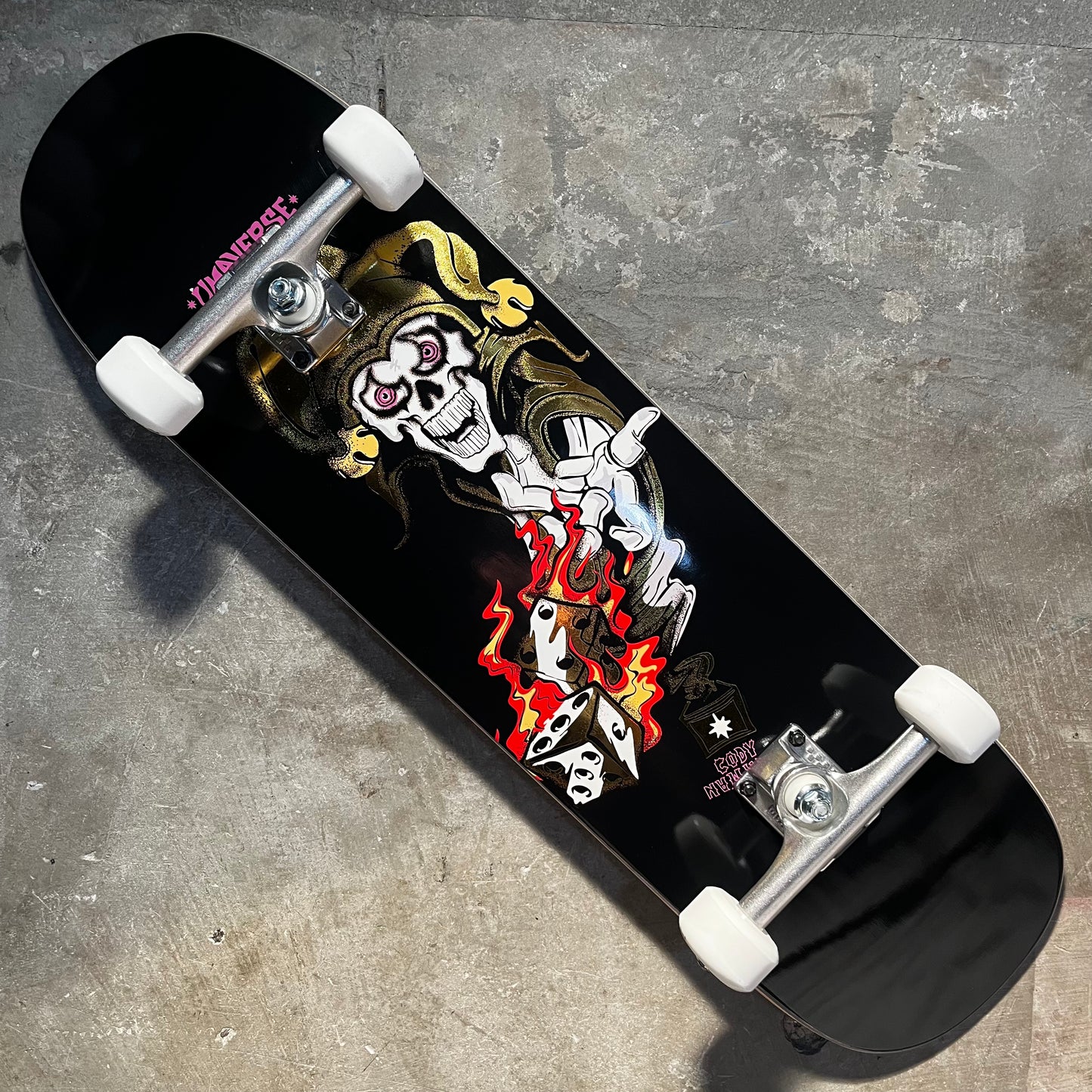 Umaverse - Cody Chapman Jester on Maite Complete Skateboard - 8.7"