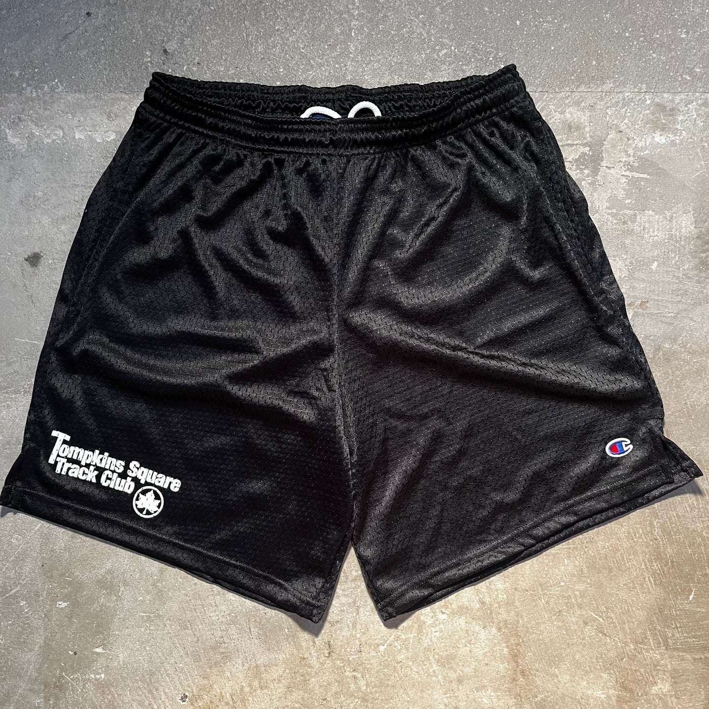 Quartersnacks - Track Club Mesh Gym Shorts - Black
