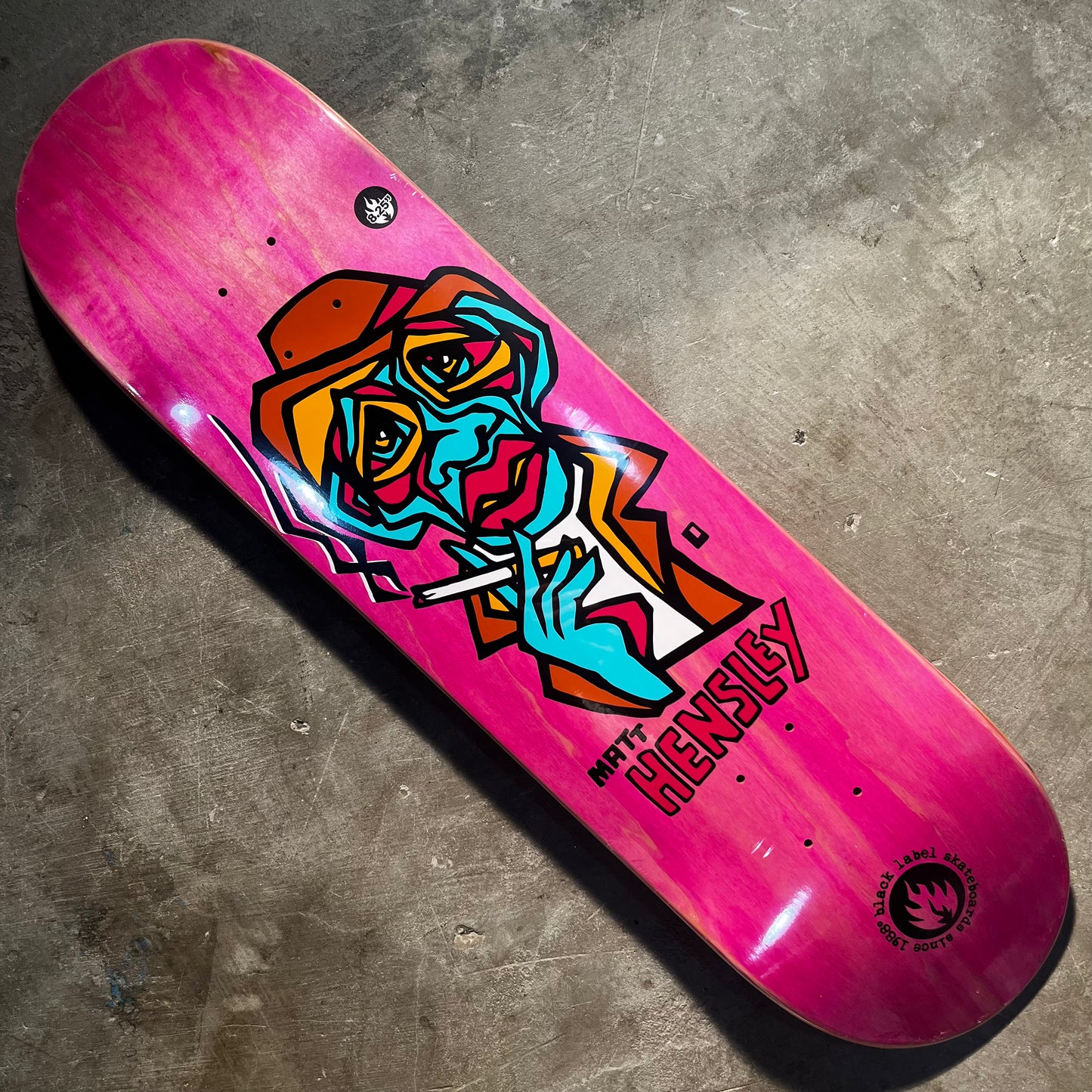 Black Label - Matt Hensley Smoking Section Deck - Assorted Stains