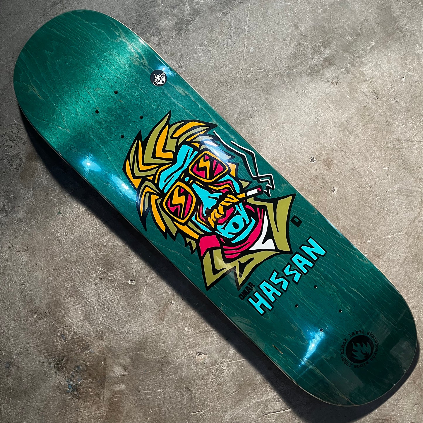 Black Label - Omar Hassan Smoking Section Deck - 8.6"