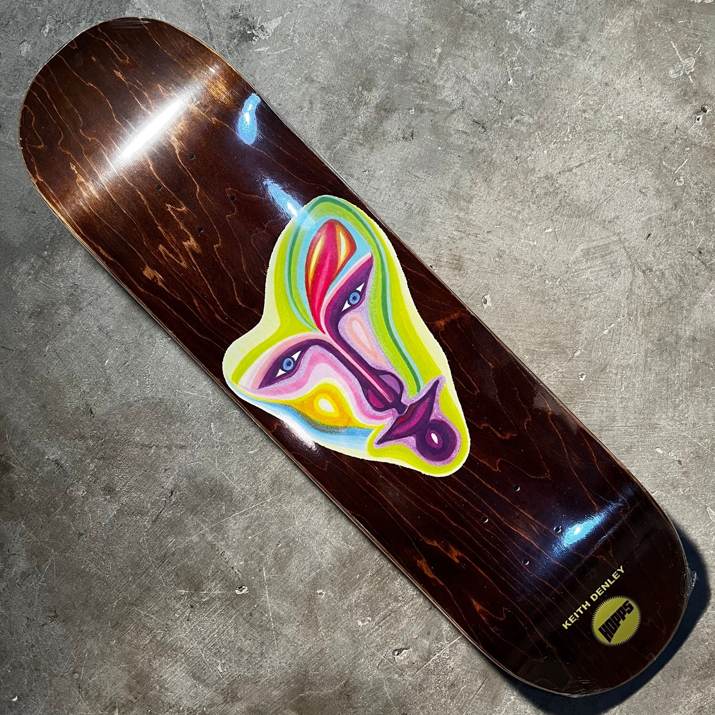 Hopps - Keith Denley Jen Traub Artist Deck - 8.5"