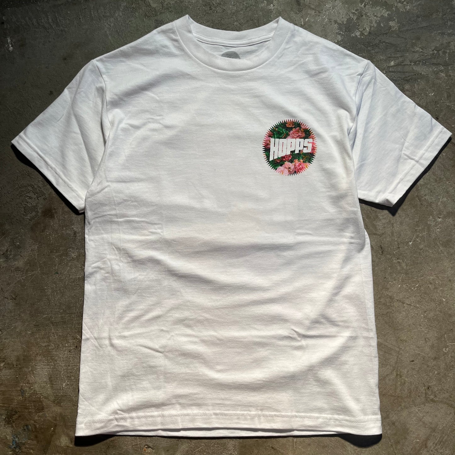 Hopps - Big Hopps Roses Tee - White