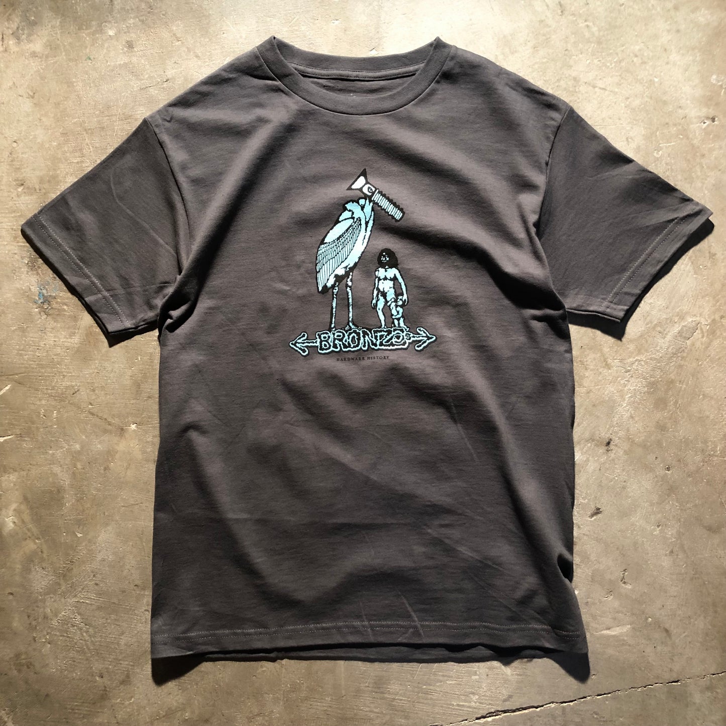 Bronze 56K - Hardware History T-Shirt - Charcoal