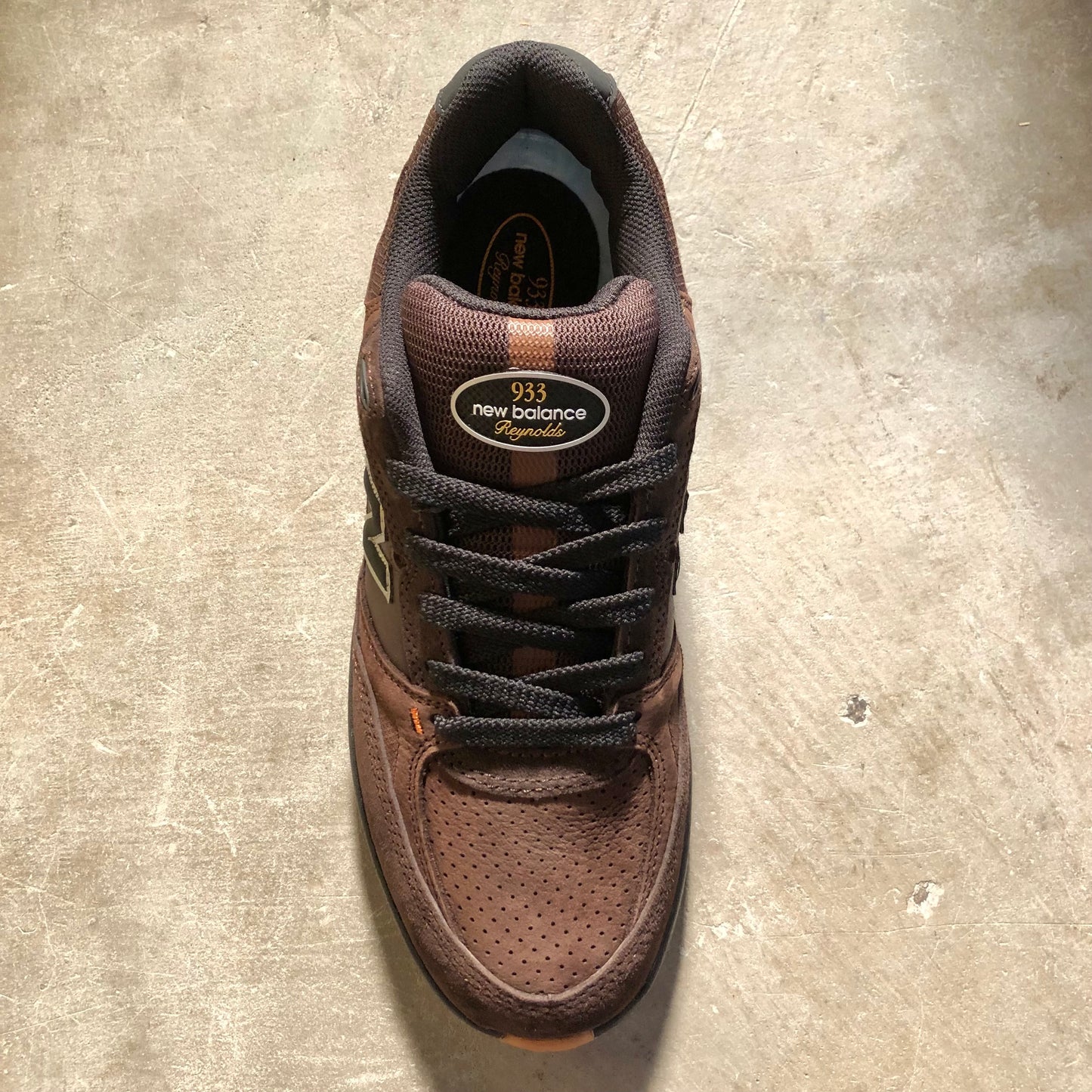 New Balance Numeric - Andrew Reynolds 933 Shoe - Baroque Brown / Black