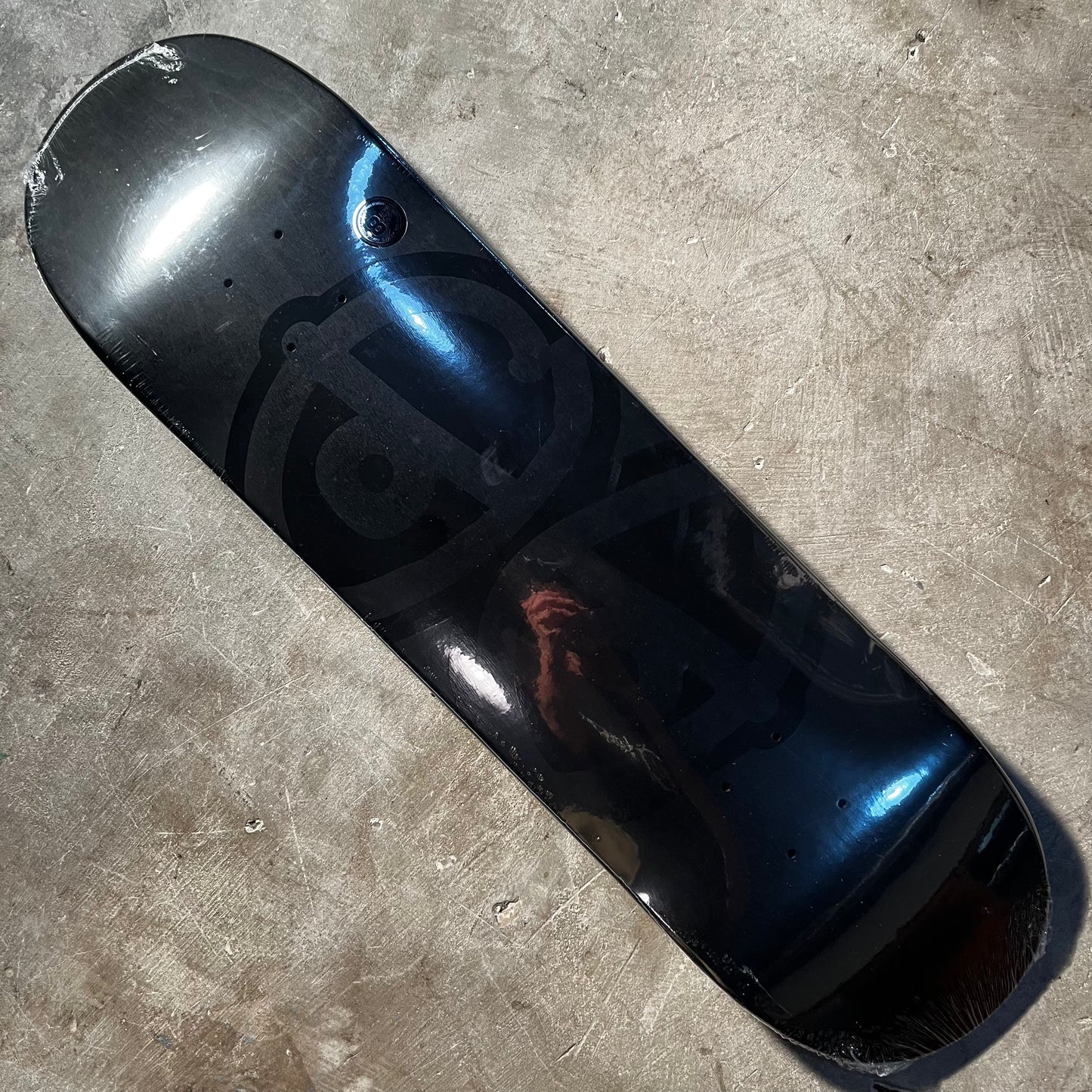 Krooked Skateboards - Team Eyes Deck - 8.5" Black