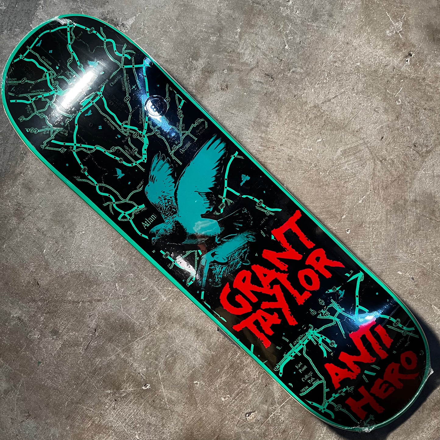 Anti-Hero Skateboards - Grant Taylor Repossessed Deck - Large 8.5"