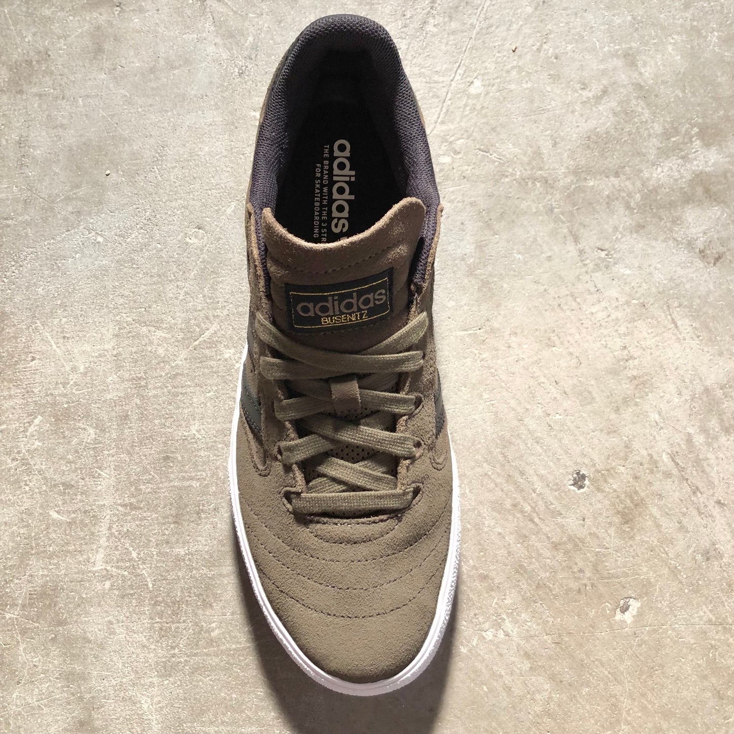 Adidas - Busenitz Vulc II Shoe - Olive Strata / Core Black / Cloud White