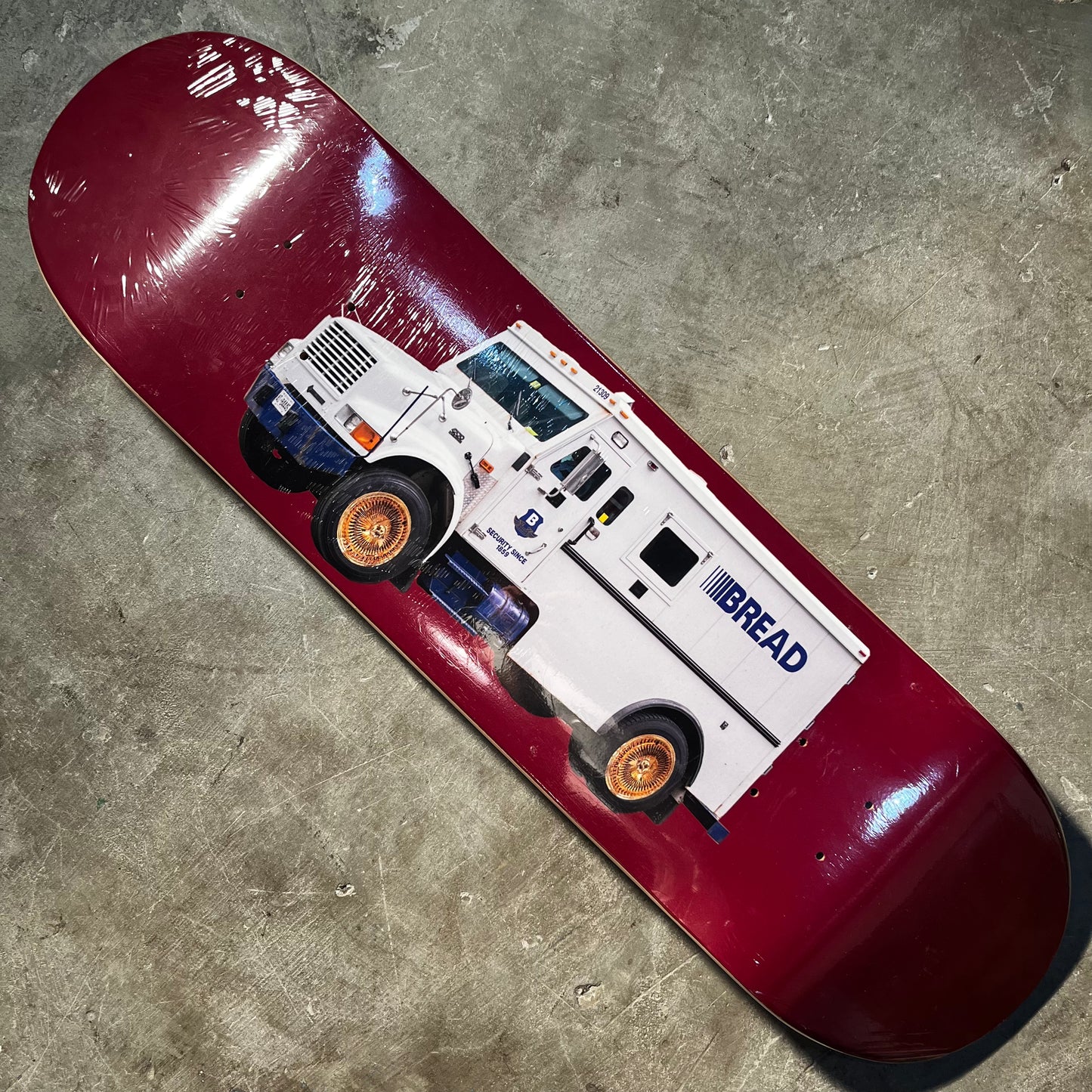 Bread Skateboards - Delivery Truck Deck - 8.5"