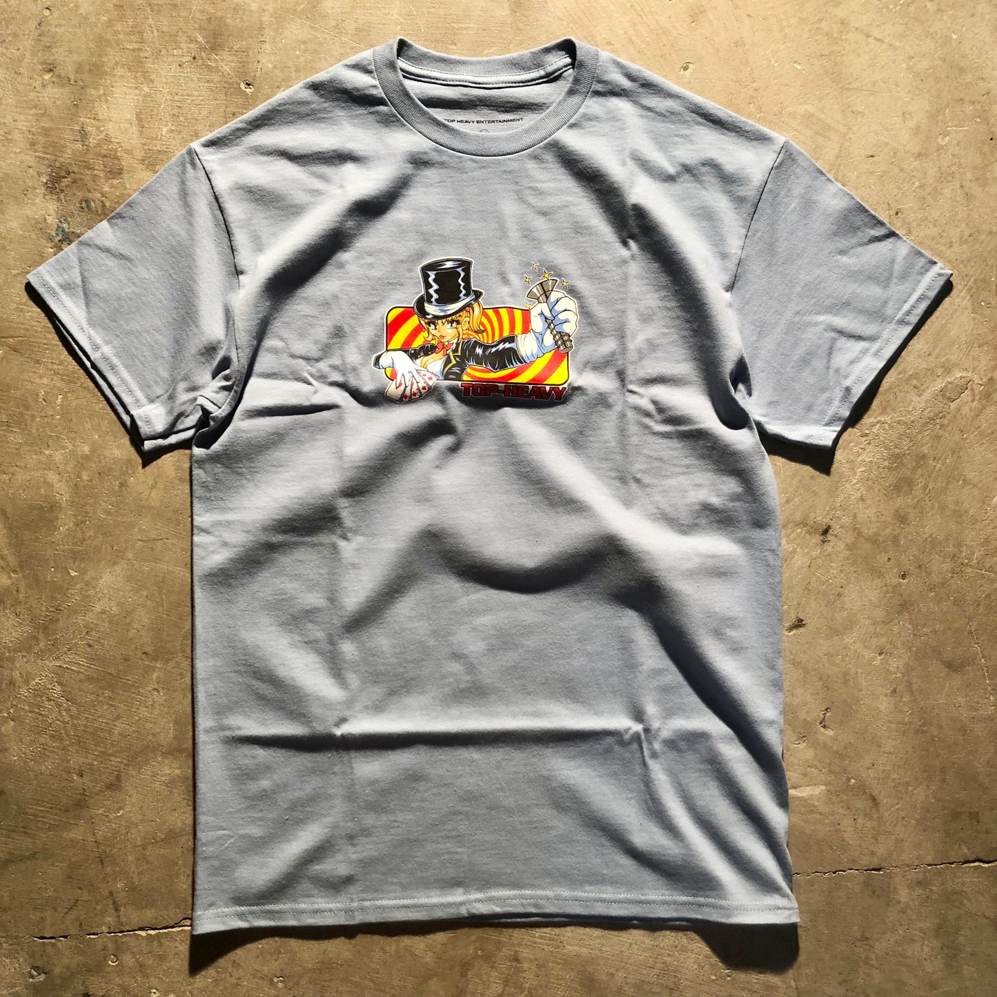 Top Heavy Entertainment - Sleight of Hand T-Shirt - Slate