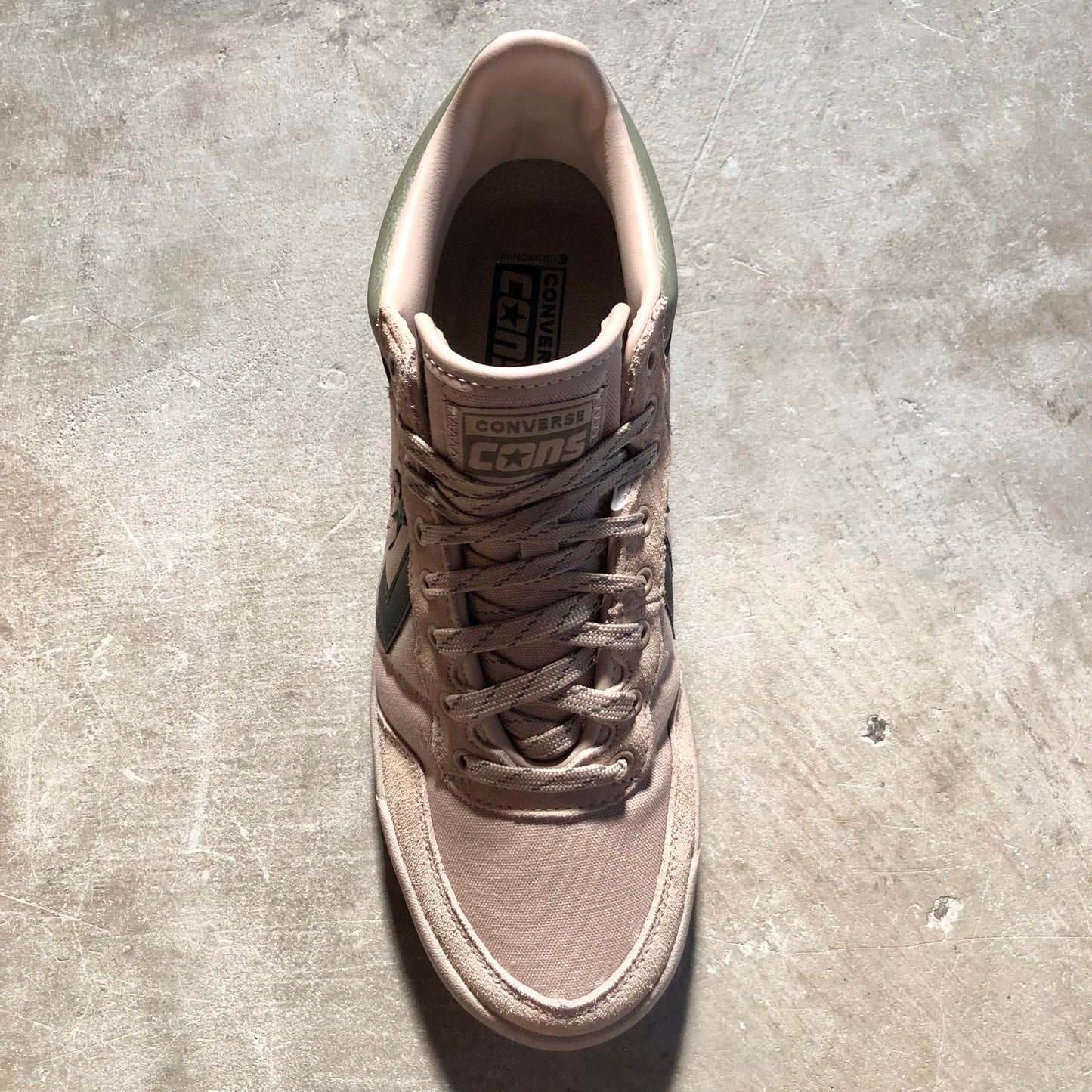 Converse CONS - Fastbreak Pro Mid - Vintage Cargo / Utility - Sand / Chocolate