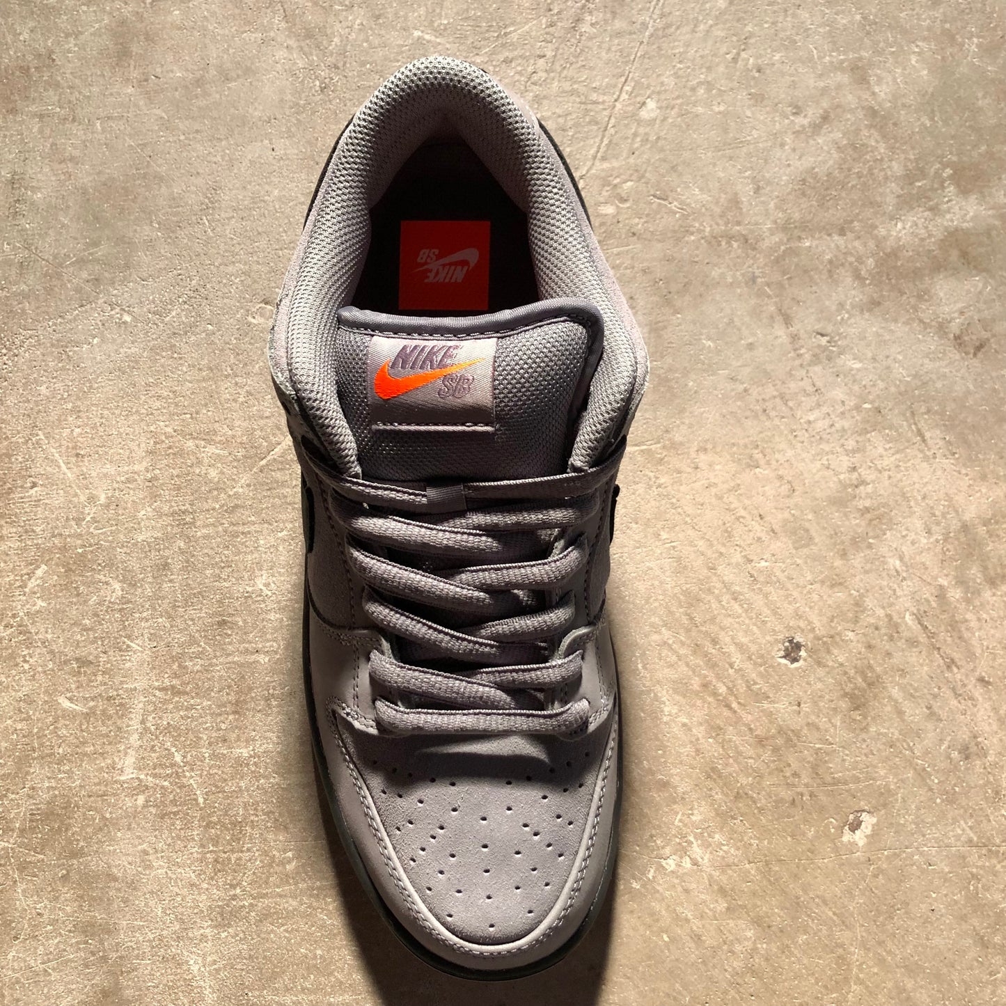 Nike SB - Dunk Low Pro ISO - Cool Grey / Black - Cool Grey - Dark Grey