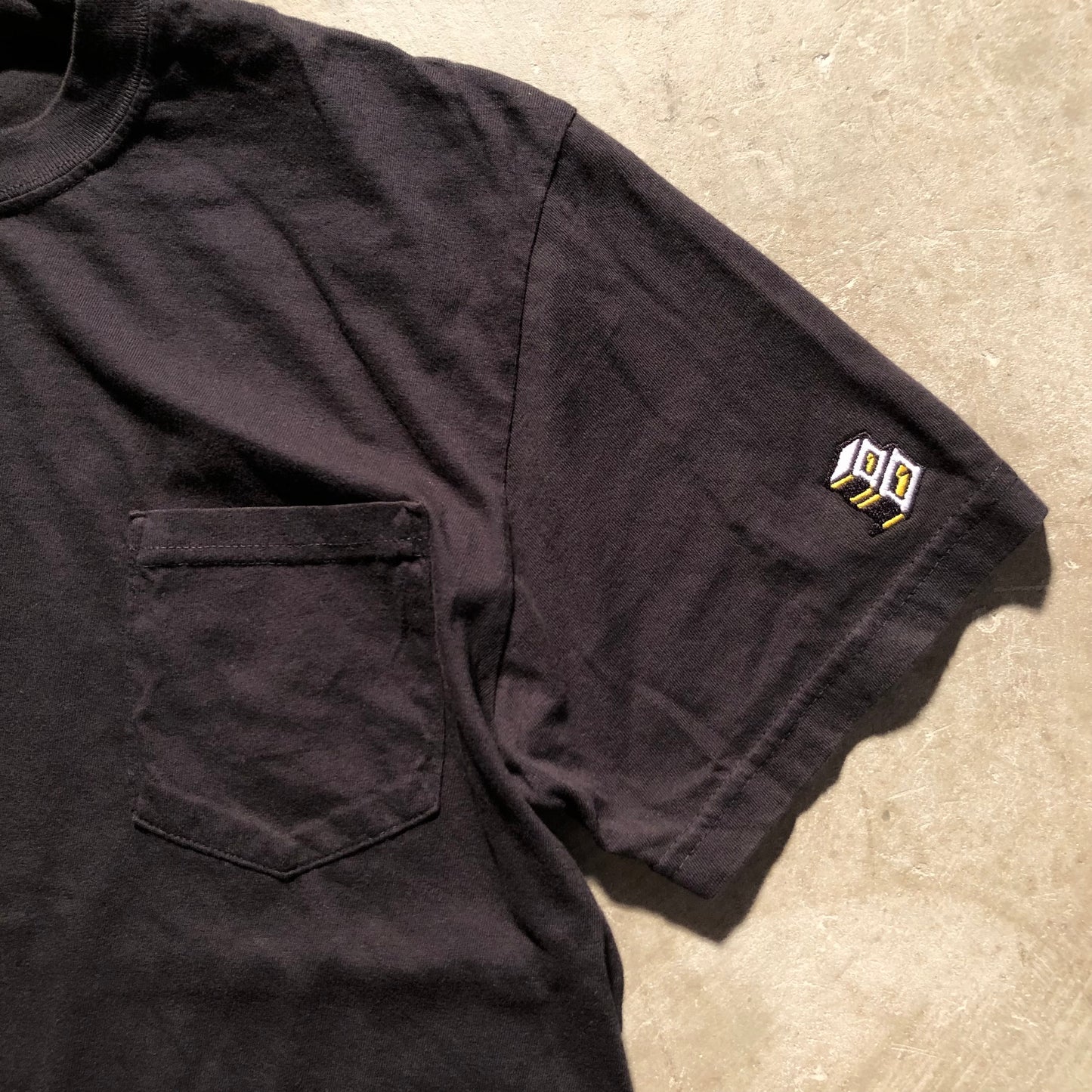 Block - Basic B Logo Pocket Tee - Black