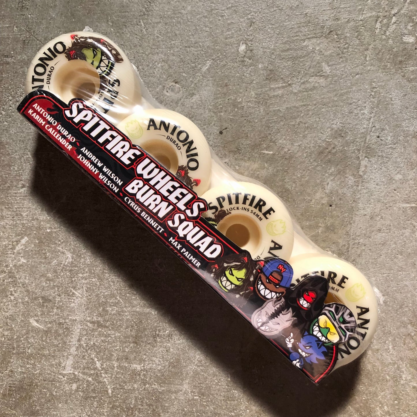 Spitfire - Antonio Durao Formula Four Burn Squad Lock-Ins Wheel - 54mm 99d