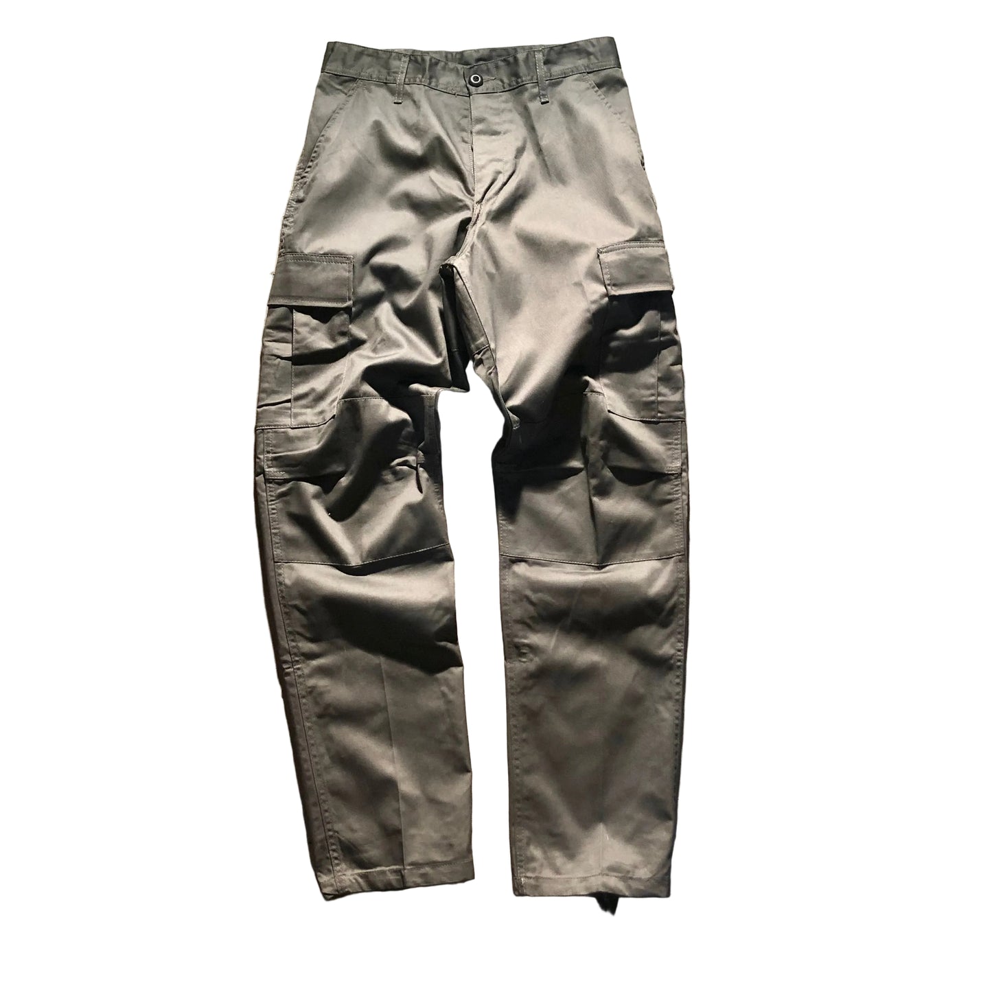 Block - Roots Logo Cargo Pants - Charcoal Grey