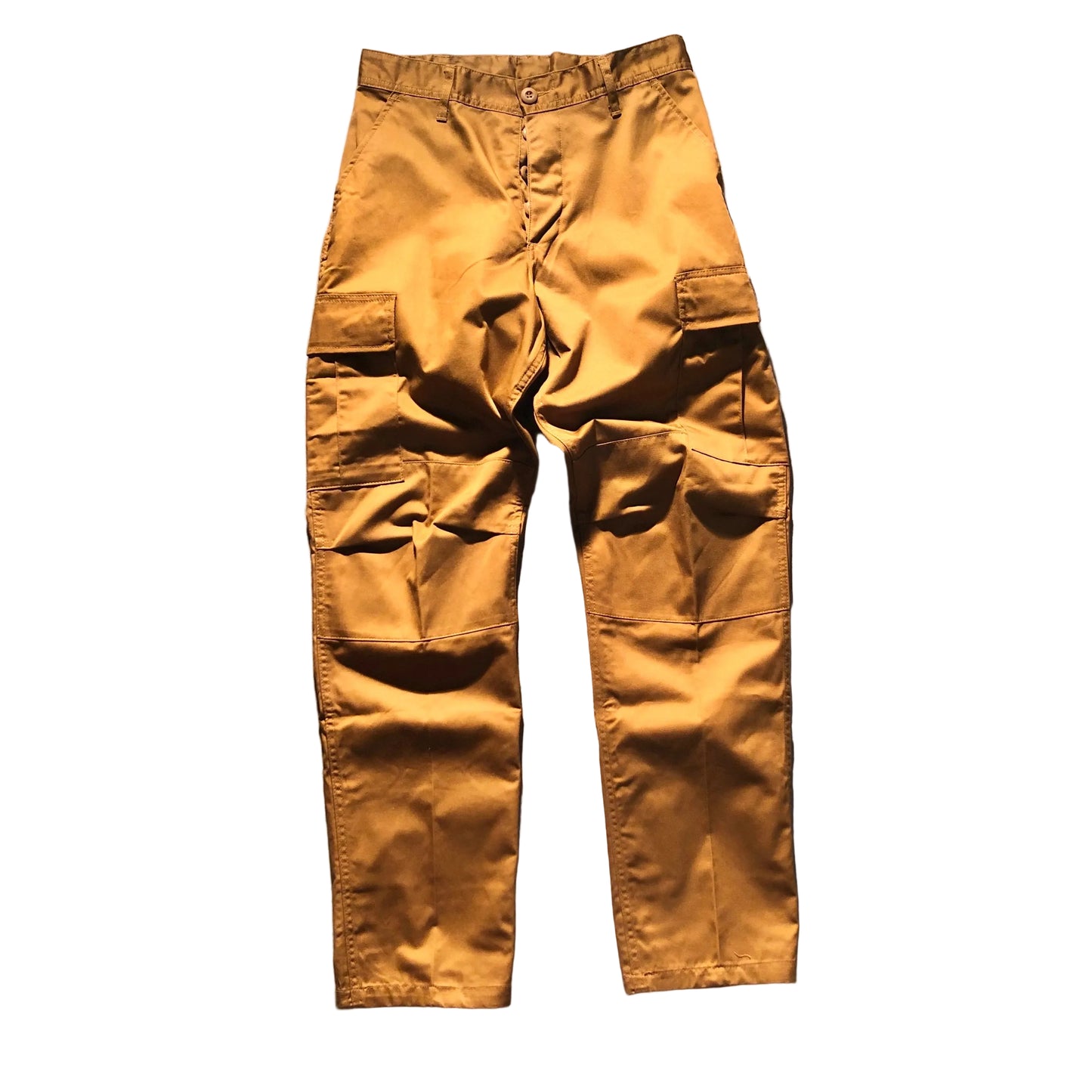 Block - Roots Logo Cargo Pants - Work Brown