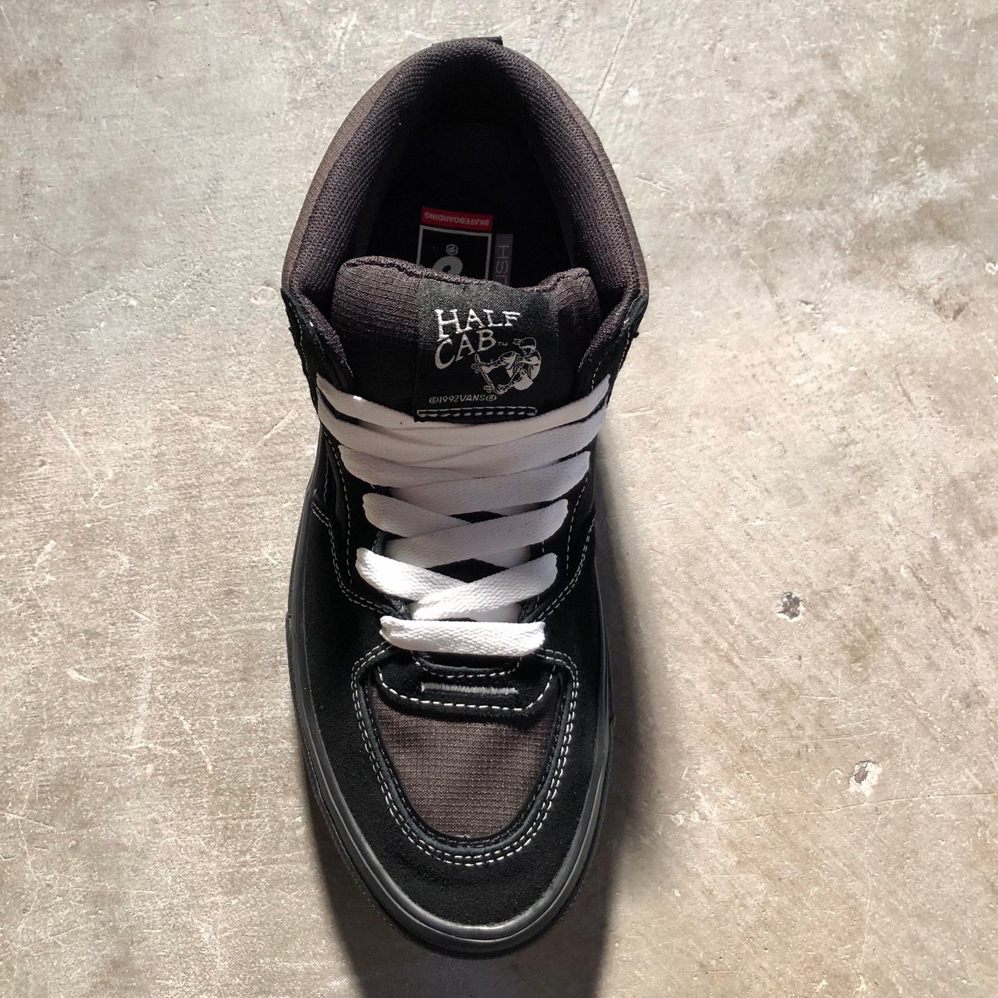 Vans - Skate Half Cab Wafflecup - Black / Asphalt