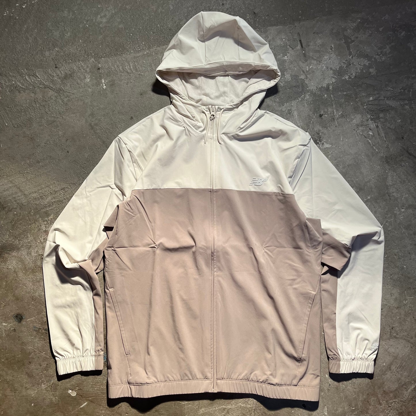 New Balance Numeric - Woven Ful Zip Jacket - Arid Stone
