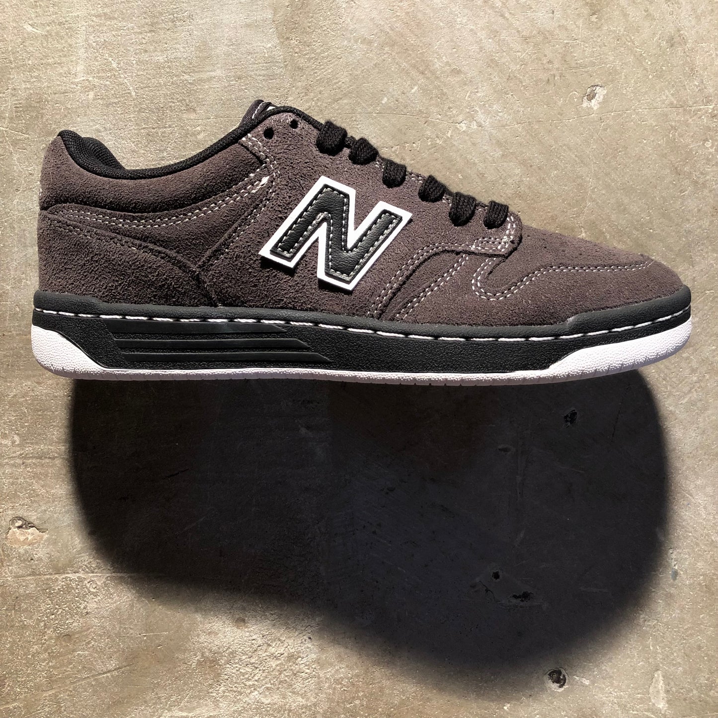 New Balance Numeric - 480 Shoe - Dark Grey / Black