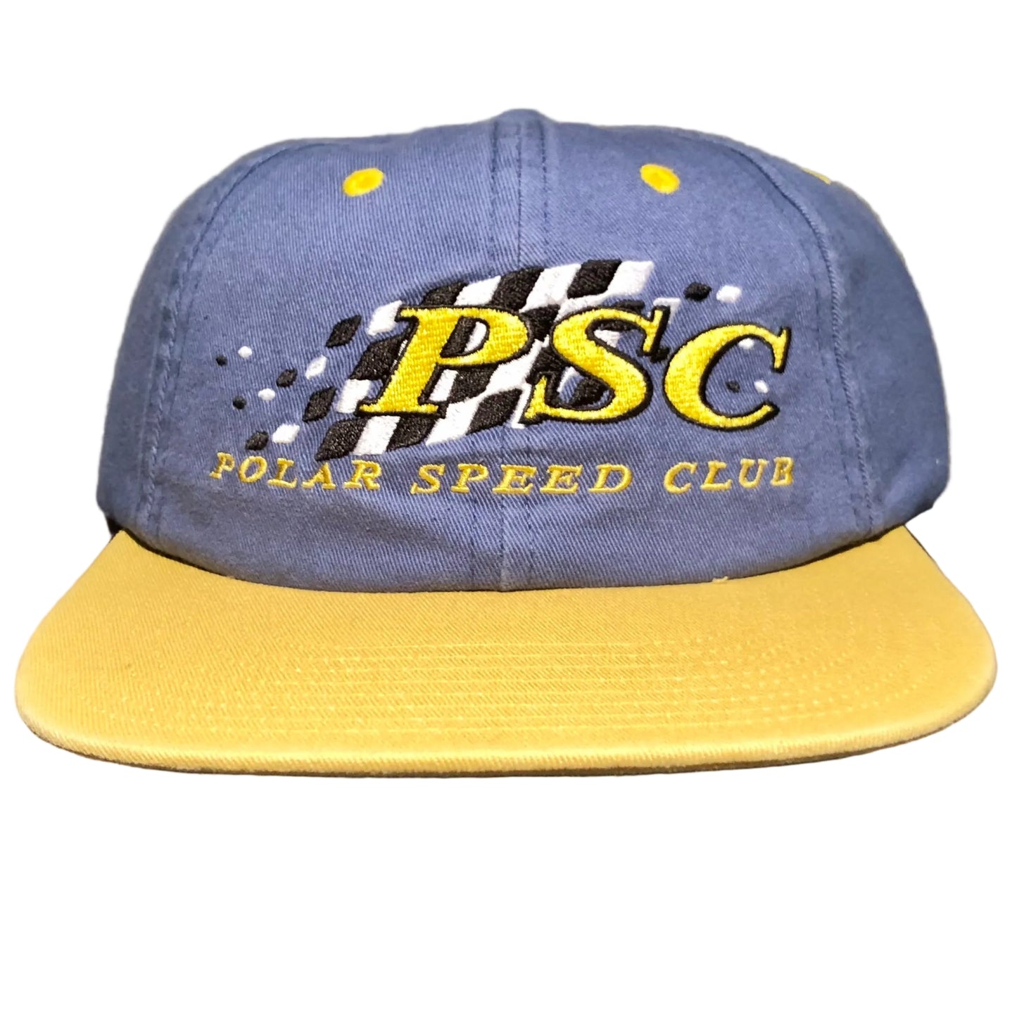 Polar Skate Co. - Polar Speed Cub Michael Cap - Blue / Yellow