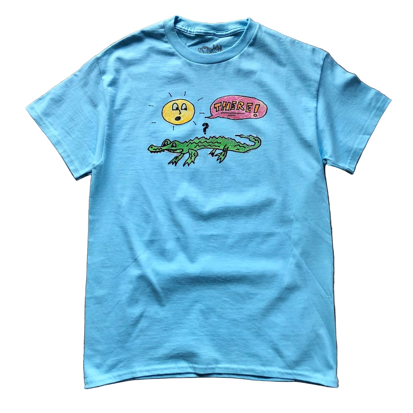 There Skateboards - Alligator T-Shirt - Sky Blue