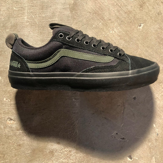 Vans - Skate Old Skool 36+ Shoe - Atiba Black / Dark Green