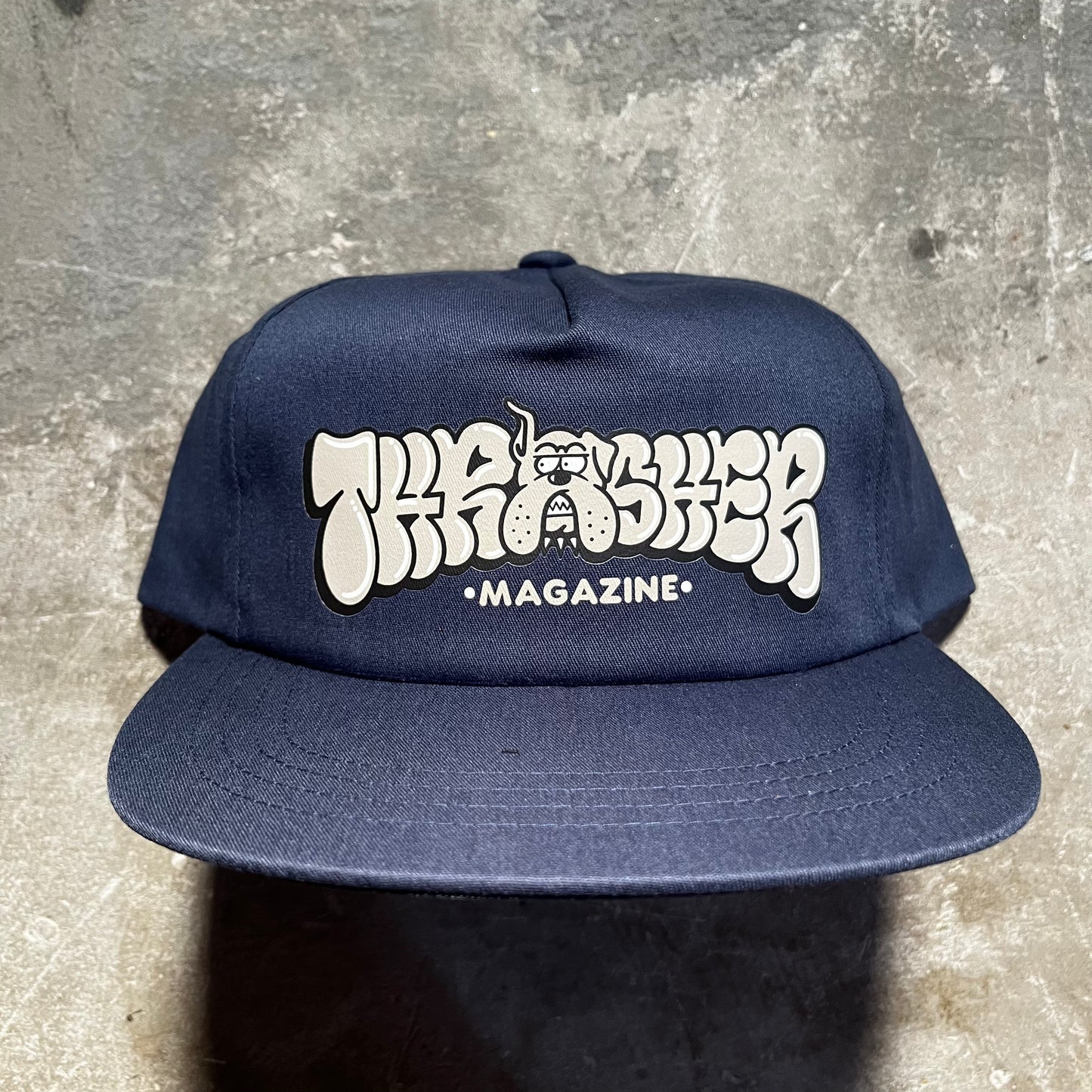 Thrasher - Bully Snapback Hat - Navy