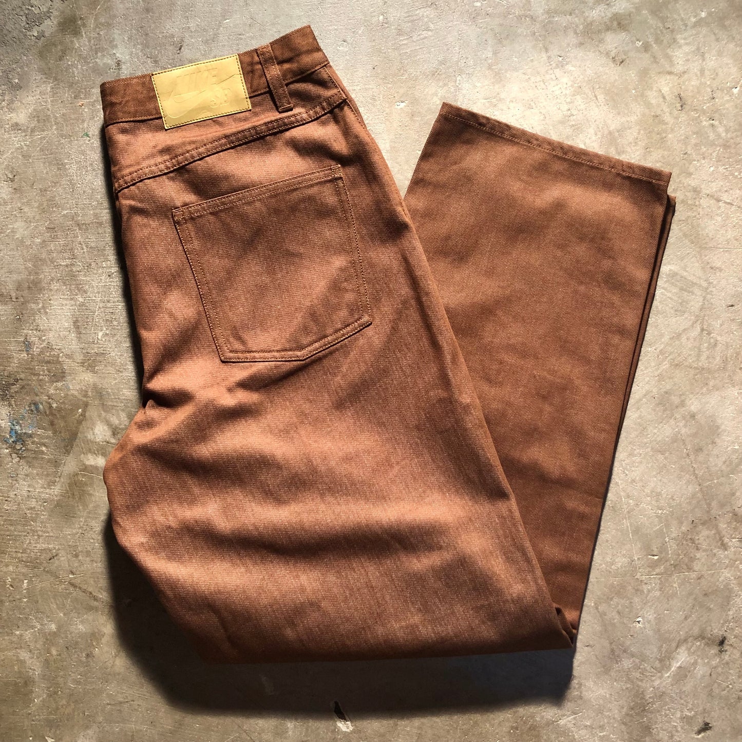 Nike SB - Loose Denim Skate Pants - Mosswood Brown