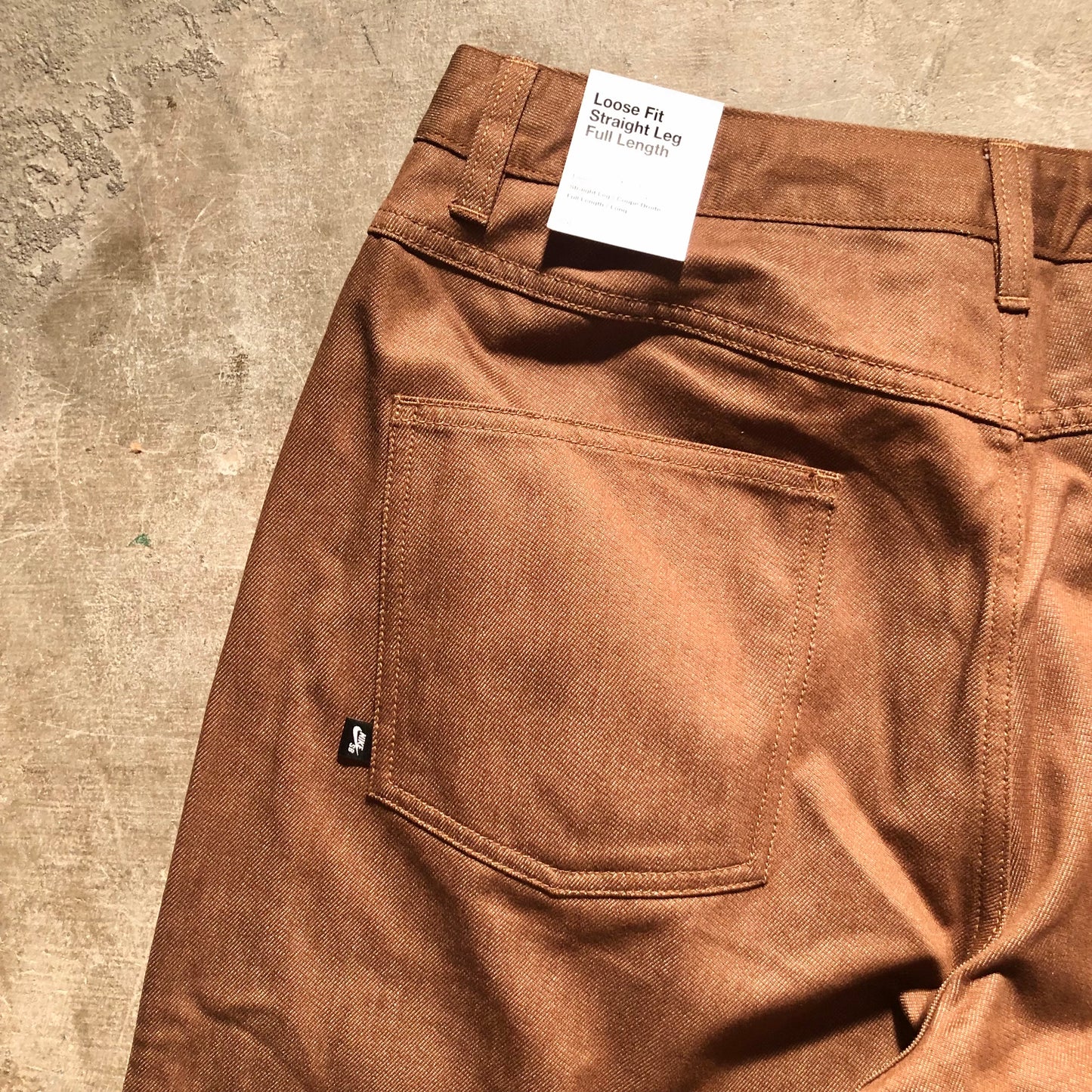 Nike SB - Loose Denim Skate Pants - Mosswood Brown