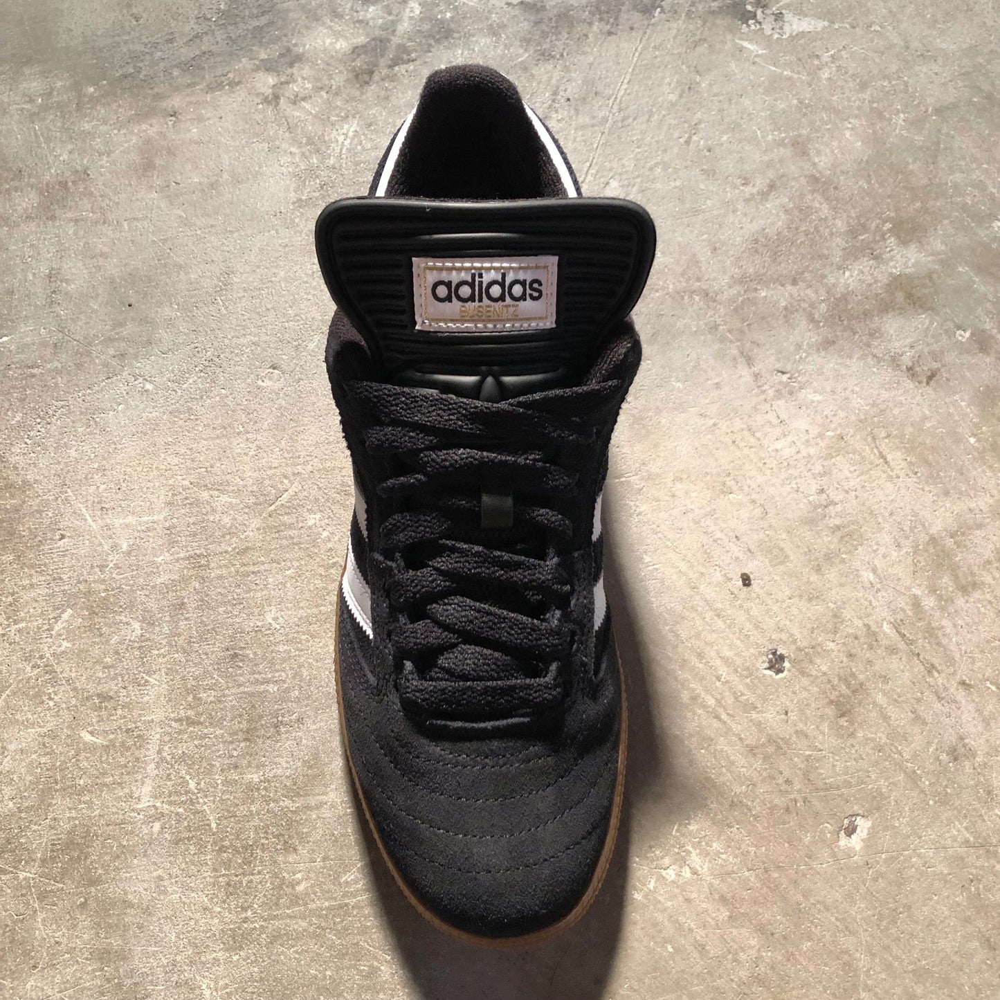 Adidas - Busenitz Signature Shoe - Core Black / Cloud White / Metallic Gold