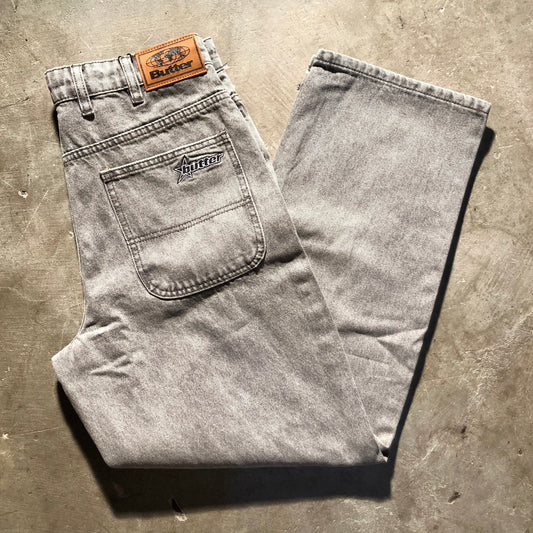 Butter Goods - Racer Denim Jeans - Grey Wash