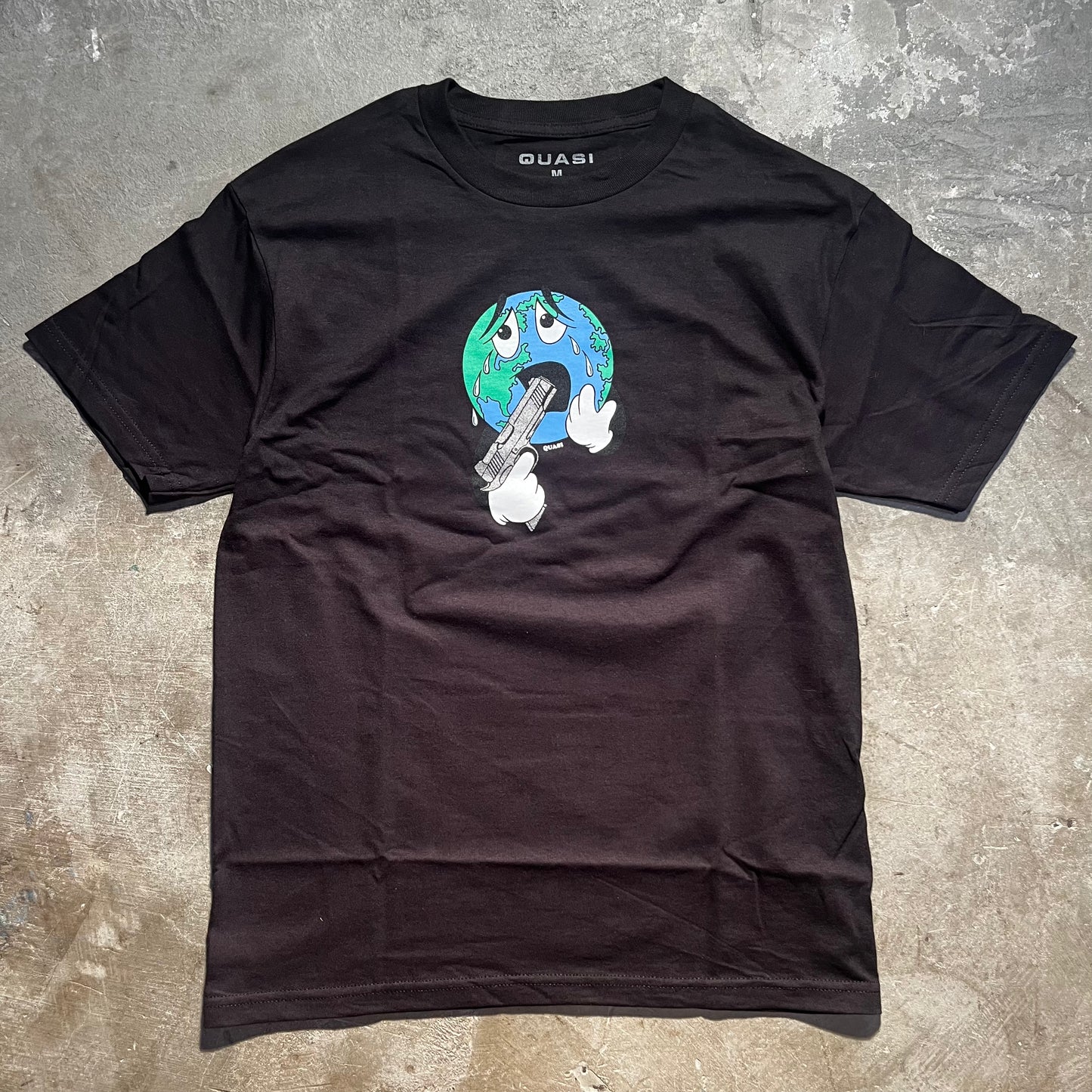 Quasi - World T-Shirt - Black