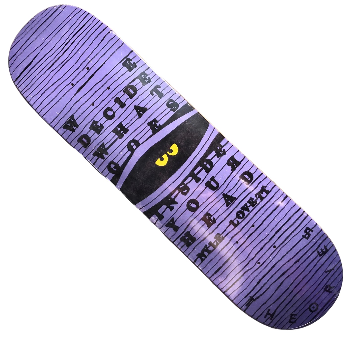 Theories - Nyle Lovett Inside Your Head Skateboard Deck - 8.38"