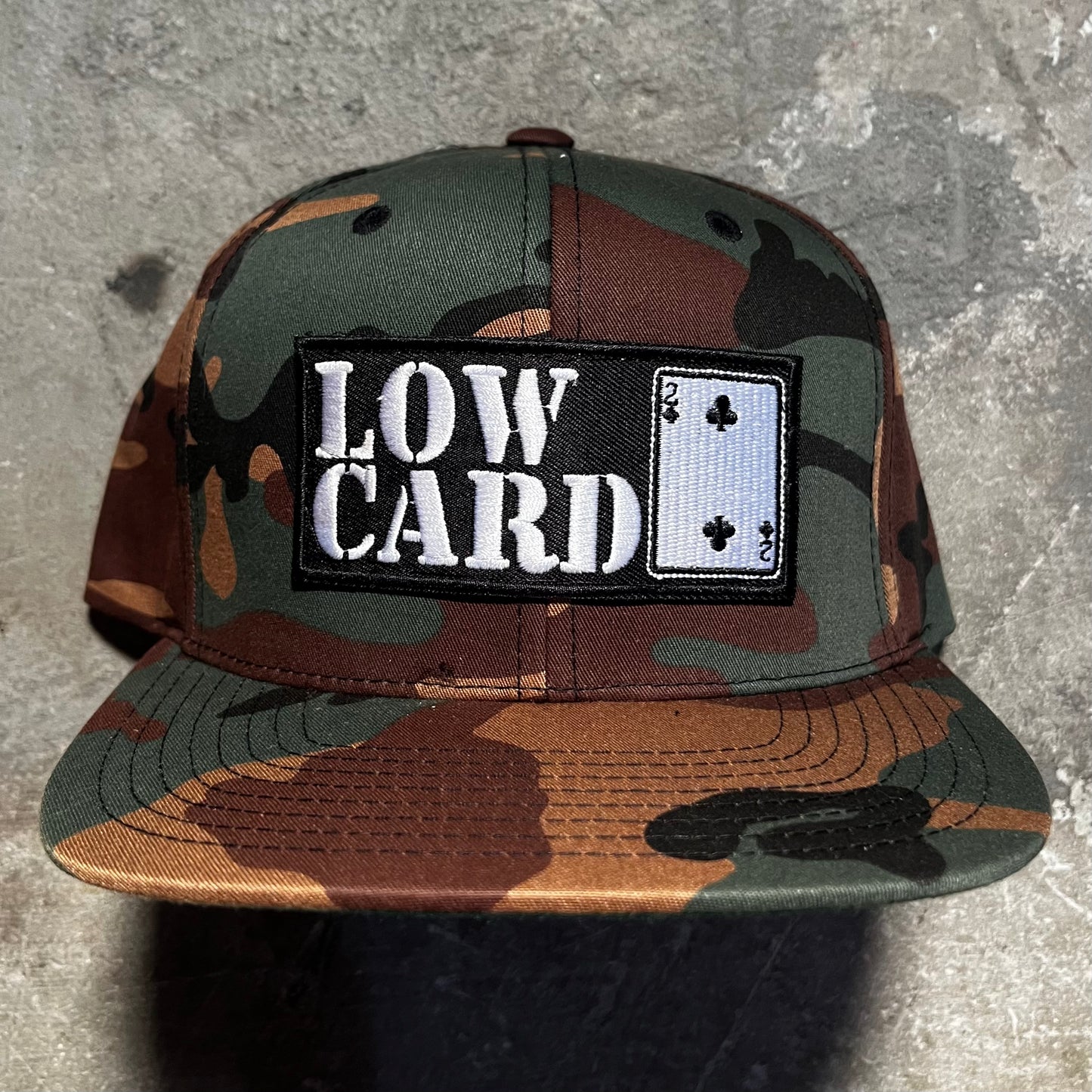 Lowcard - OG Logo Snapback Hat - Camo