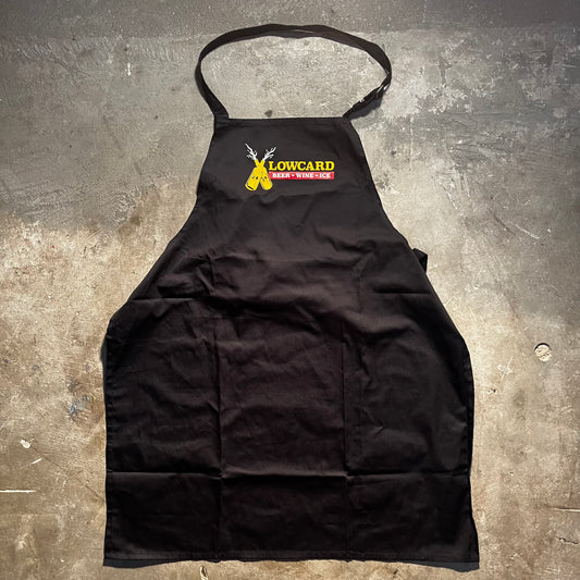 Lowcard - Liquor Store Run BBQ Apron - Black