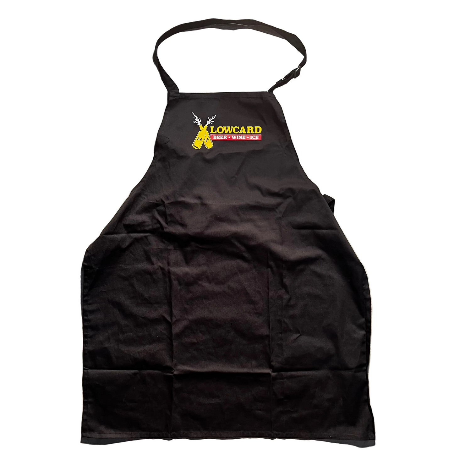 Lowcard - Liquor Store Run BBQ Apron - Black