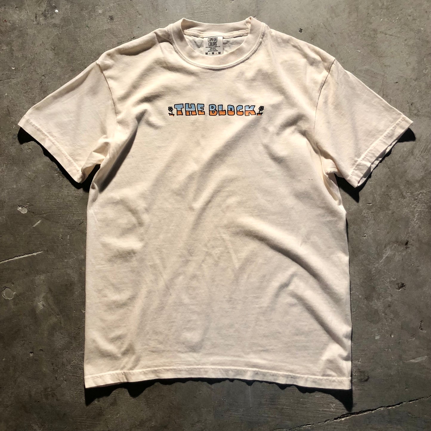 Block - Mike Gigliotti Flower Pot T-Shirt - Natural