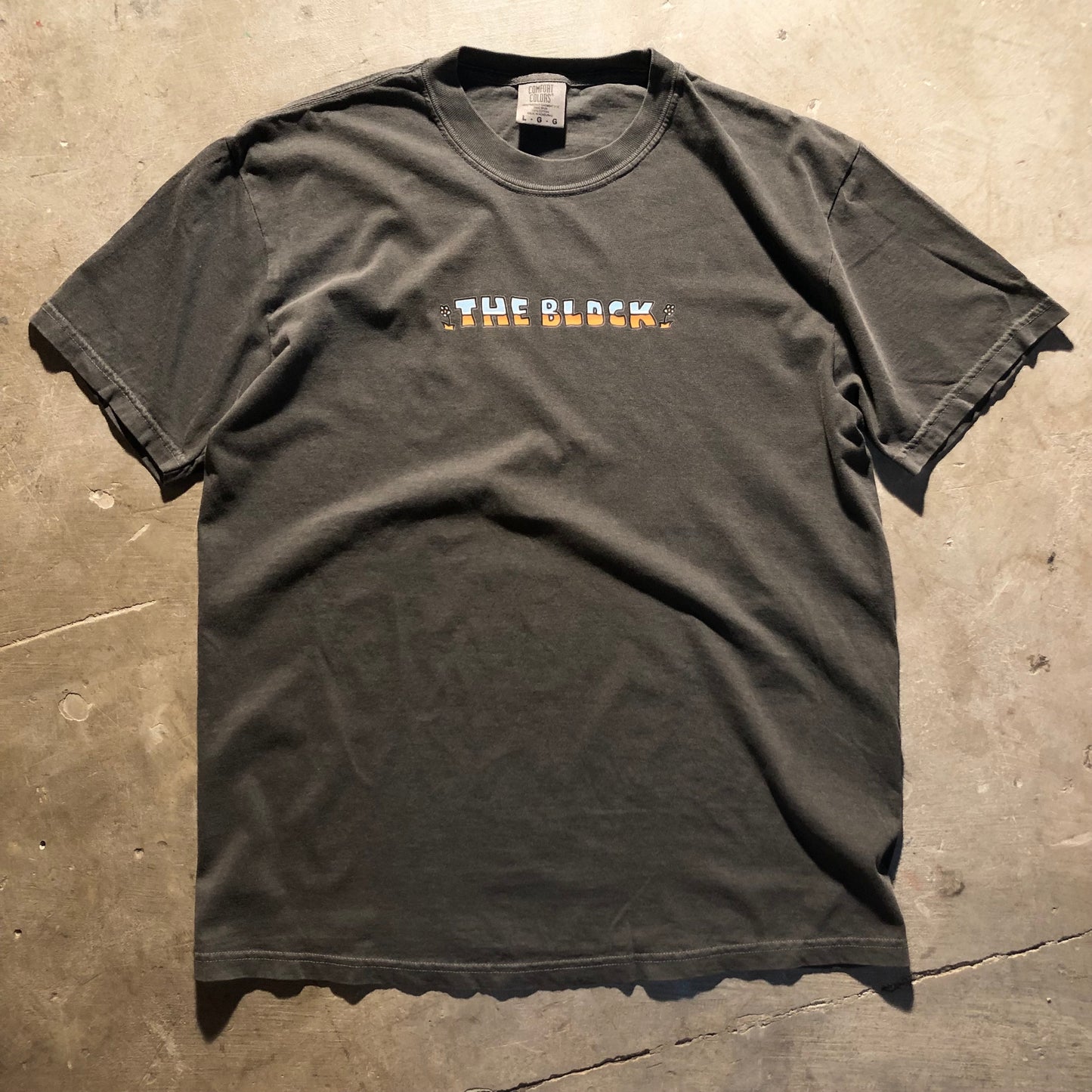 Block - Mike Gigliotti Flower Pot T-Shirt - Washed Black