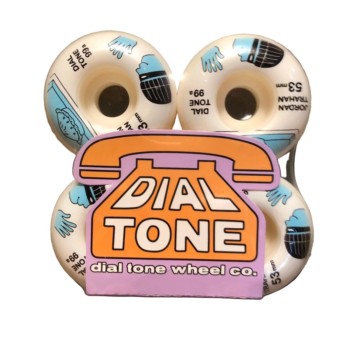 Dial Tone Wheels - Jordan Trahan Pie Thief Standard Cut 99a Wheel - 53mm