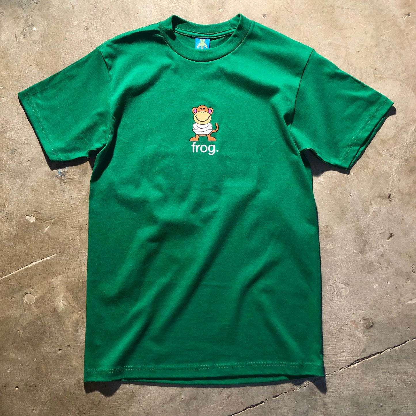 Frog Skateboards - Krazy Monk T-Shirt - Kelly Green