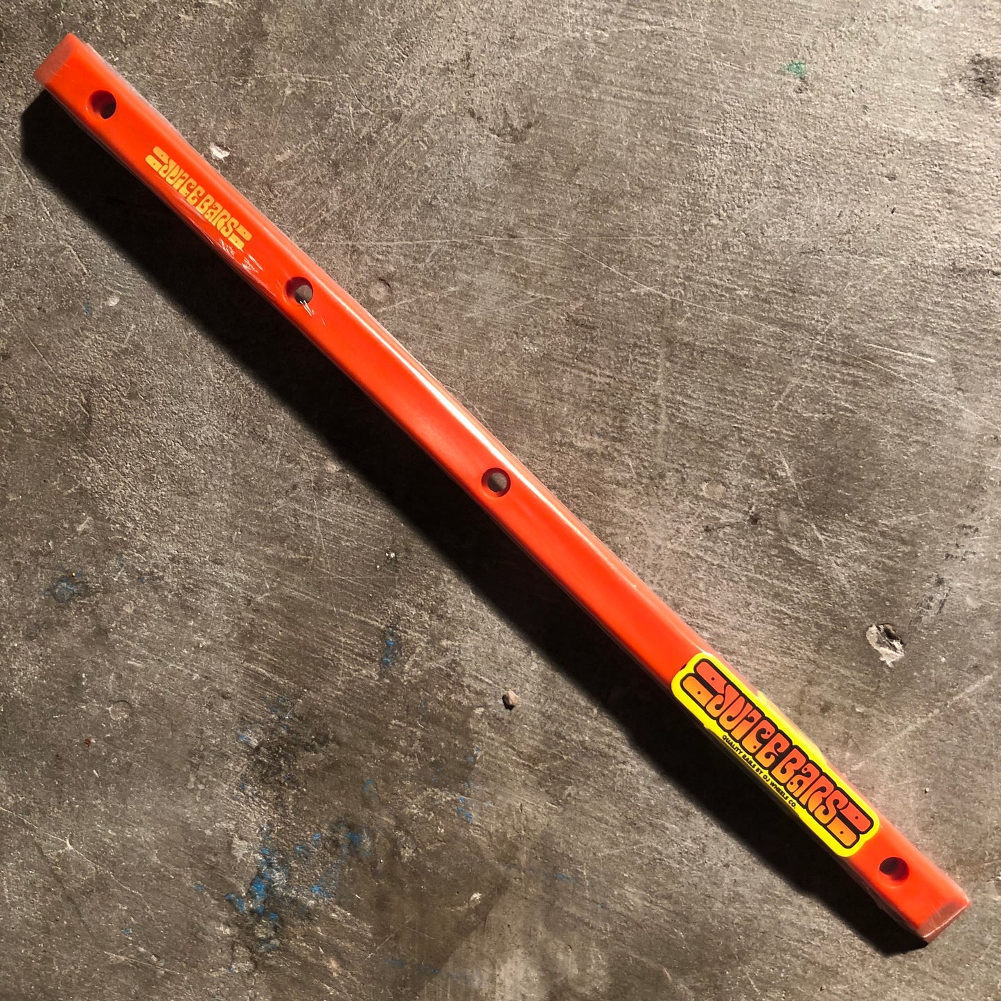 OJ Wheels - Green Juice Bar Skate Slider Rail - Orange